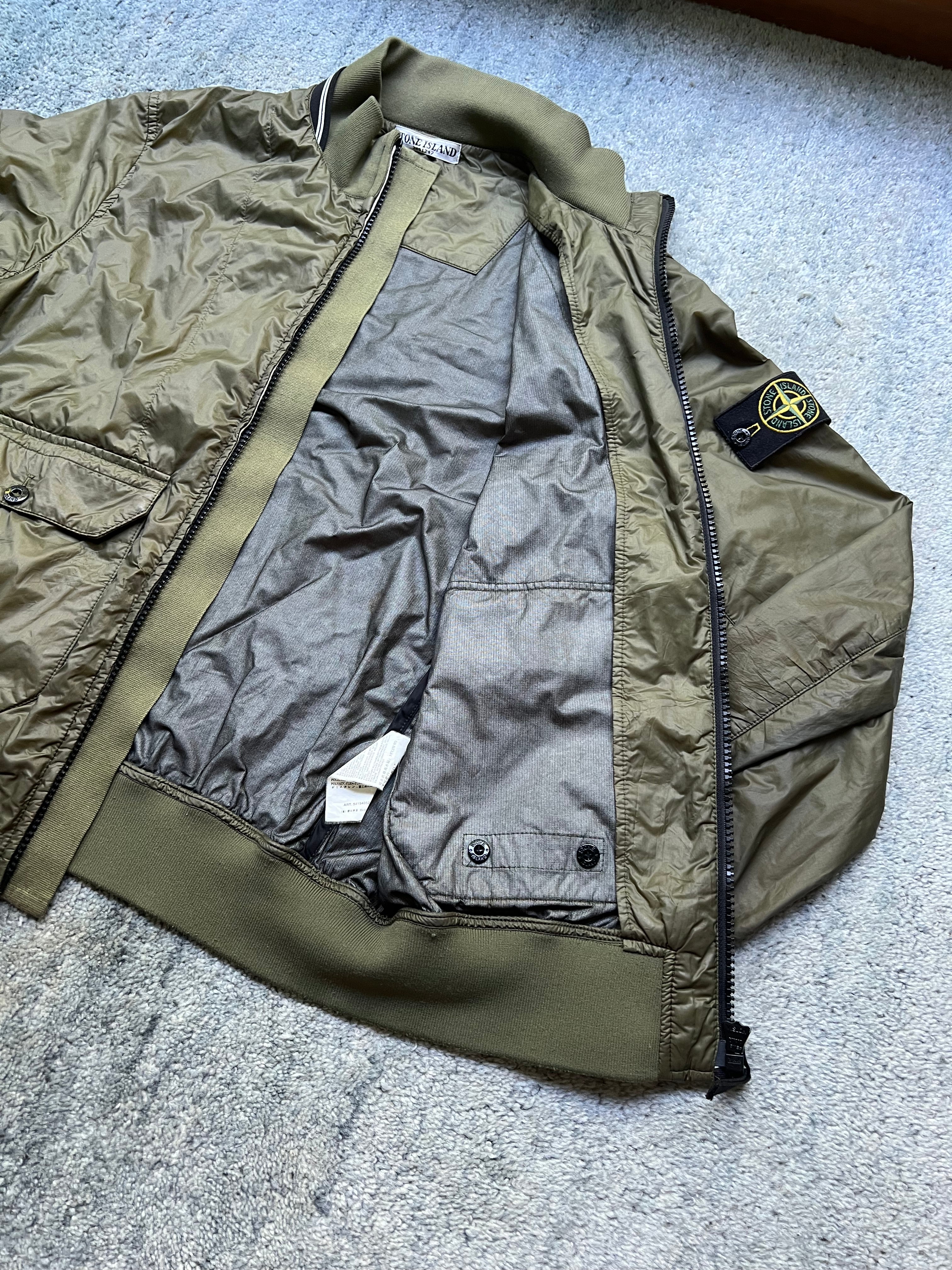 Stone Island 2011 Micro Rip Stop Den Tyvek Shield Jacket