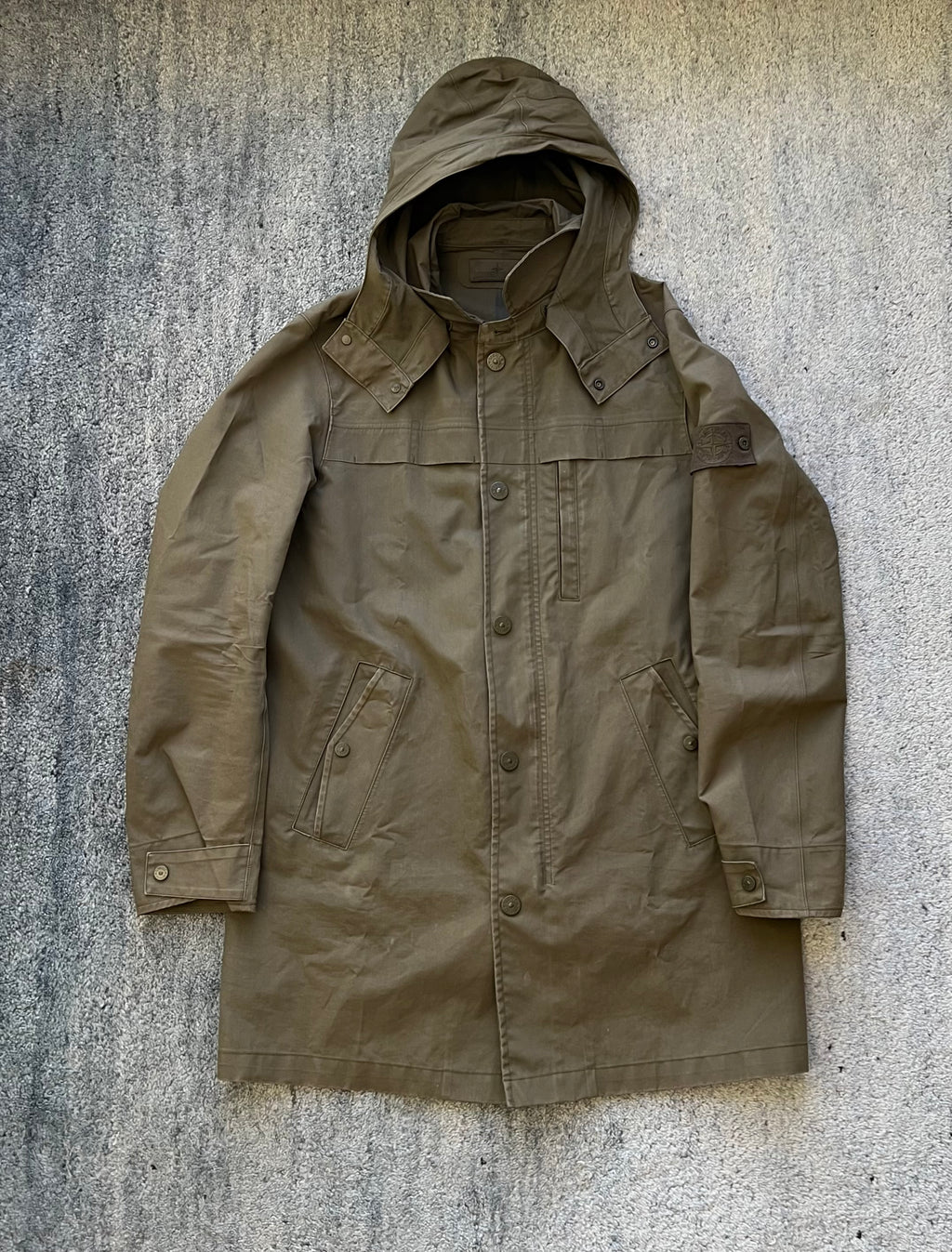 Stone Island 3L Performance Cotton Ghost Jacke