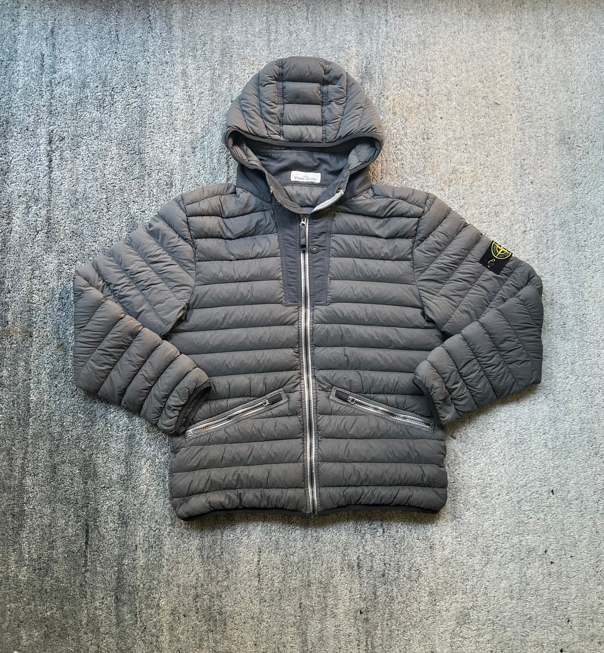 Stone Island Down Chambers Stretch Nylon-TC