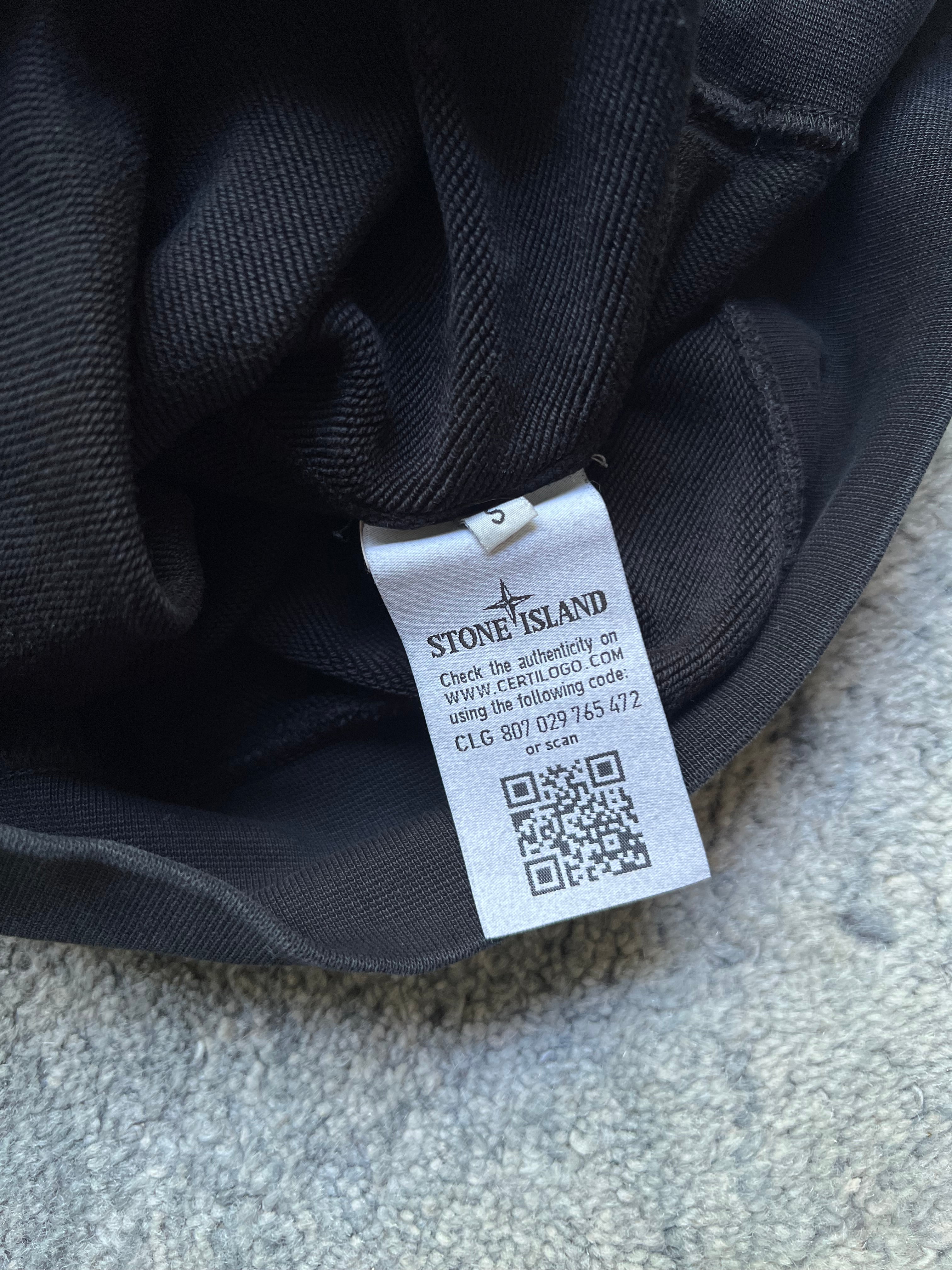 Stone Island Printed Crew Sweatshirt