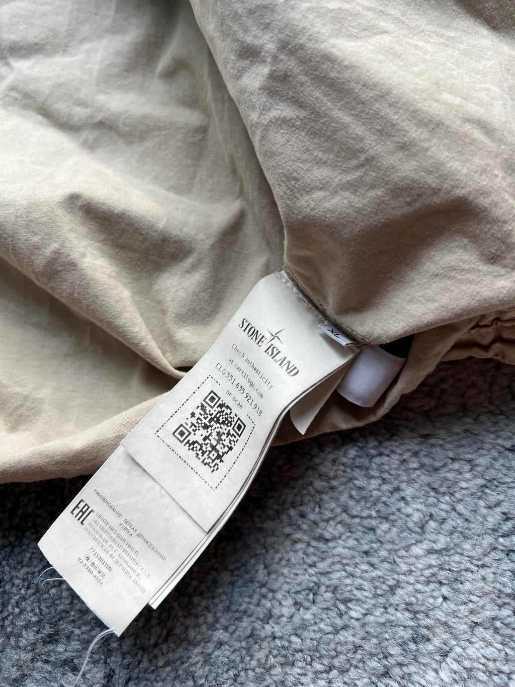 Stone Island Overshirt Beige
