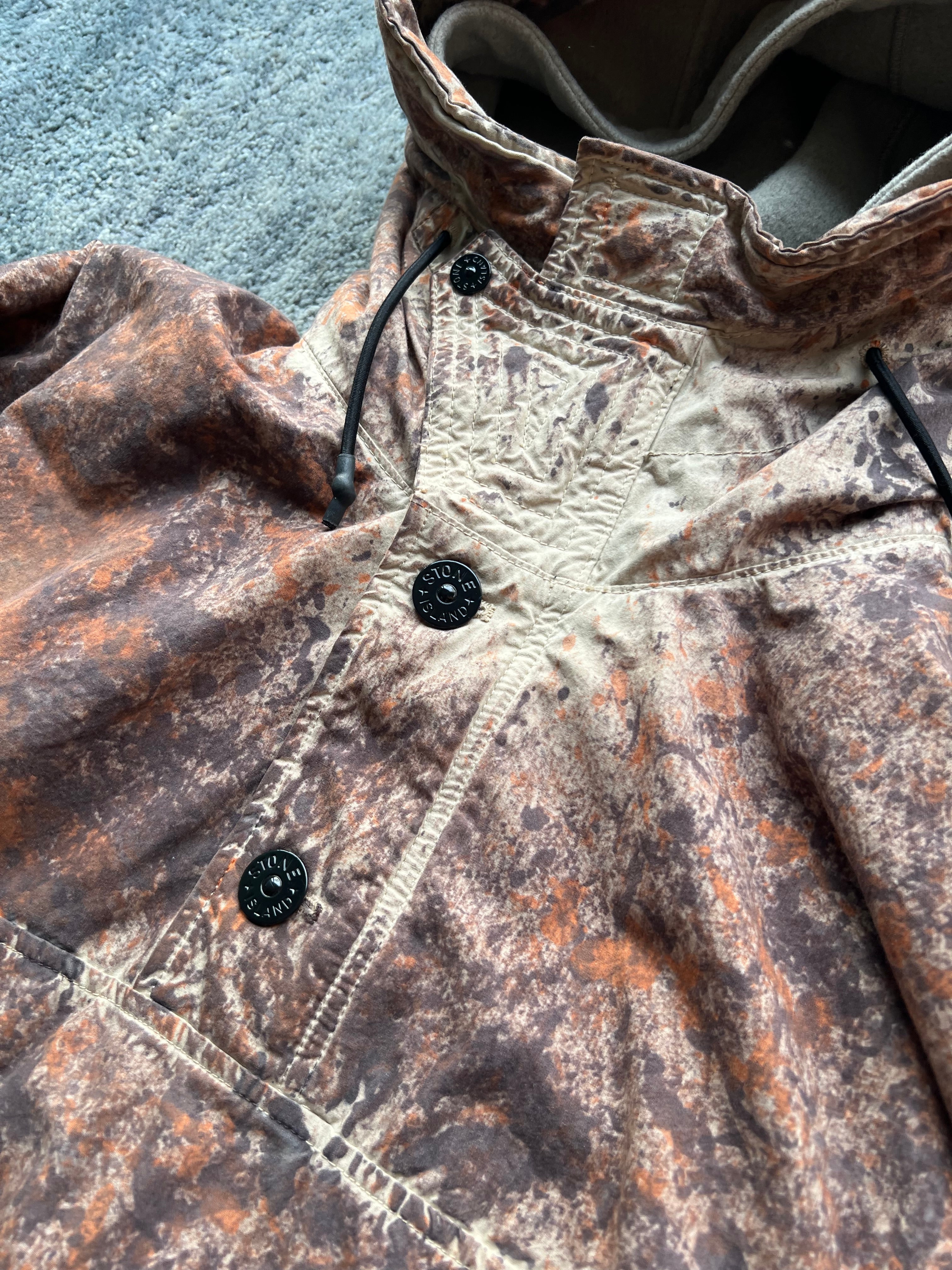 Stone Island 2019 Paintball Camo Pullover Cordura Jacket