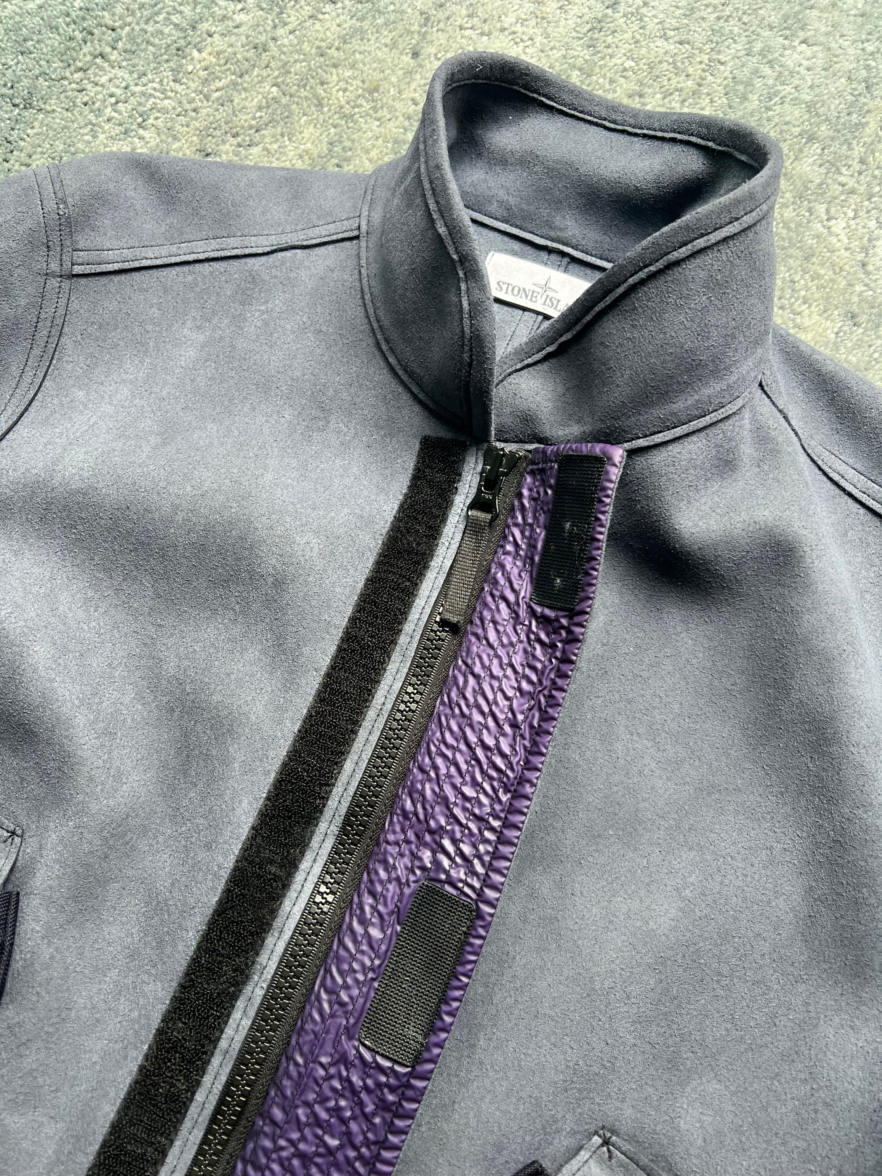 Stone Island Man Made Suede Jacket 2018