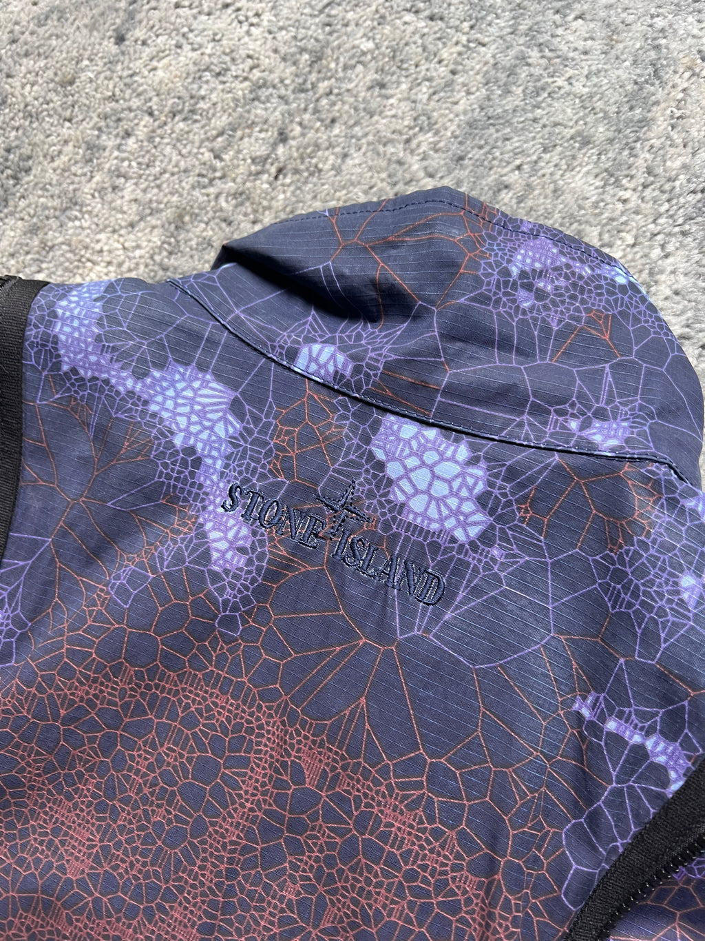Stone Island 2019 Printed Heat Reactive Thermosensitive Fabric Jacket