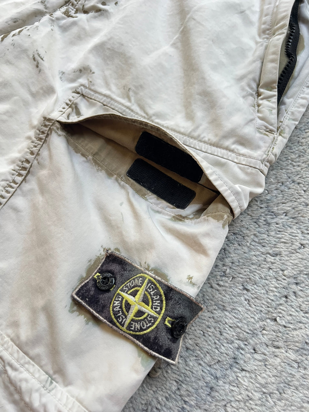 Stone Island 2017 Hand corrosion Shorts
