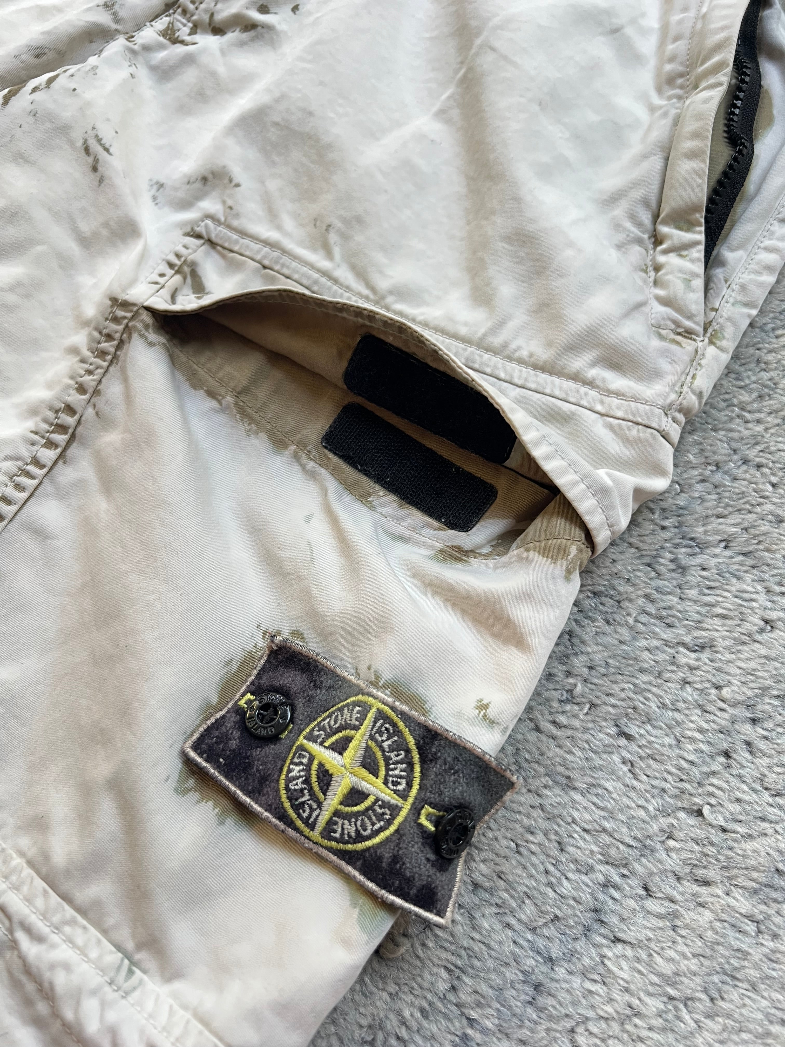 Stone Island 2017 Hand corrosion Shorts
