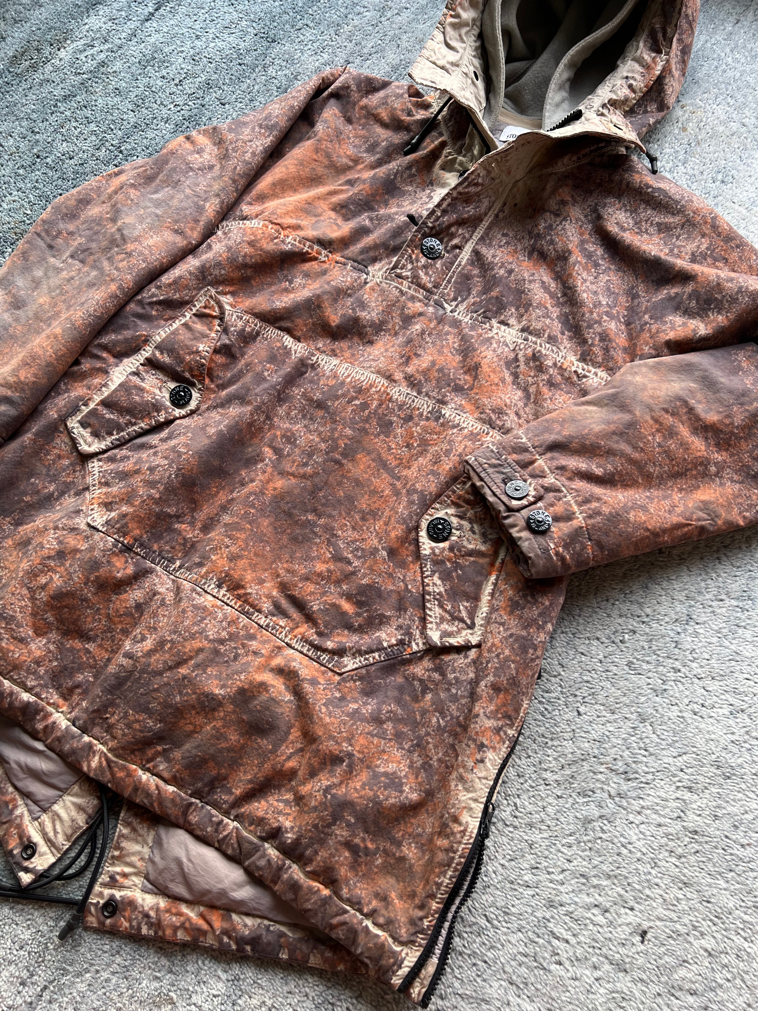 Stone Island 2019 Paintball Camo Pullover Cordura Jacket