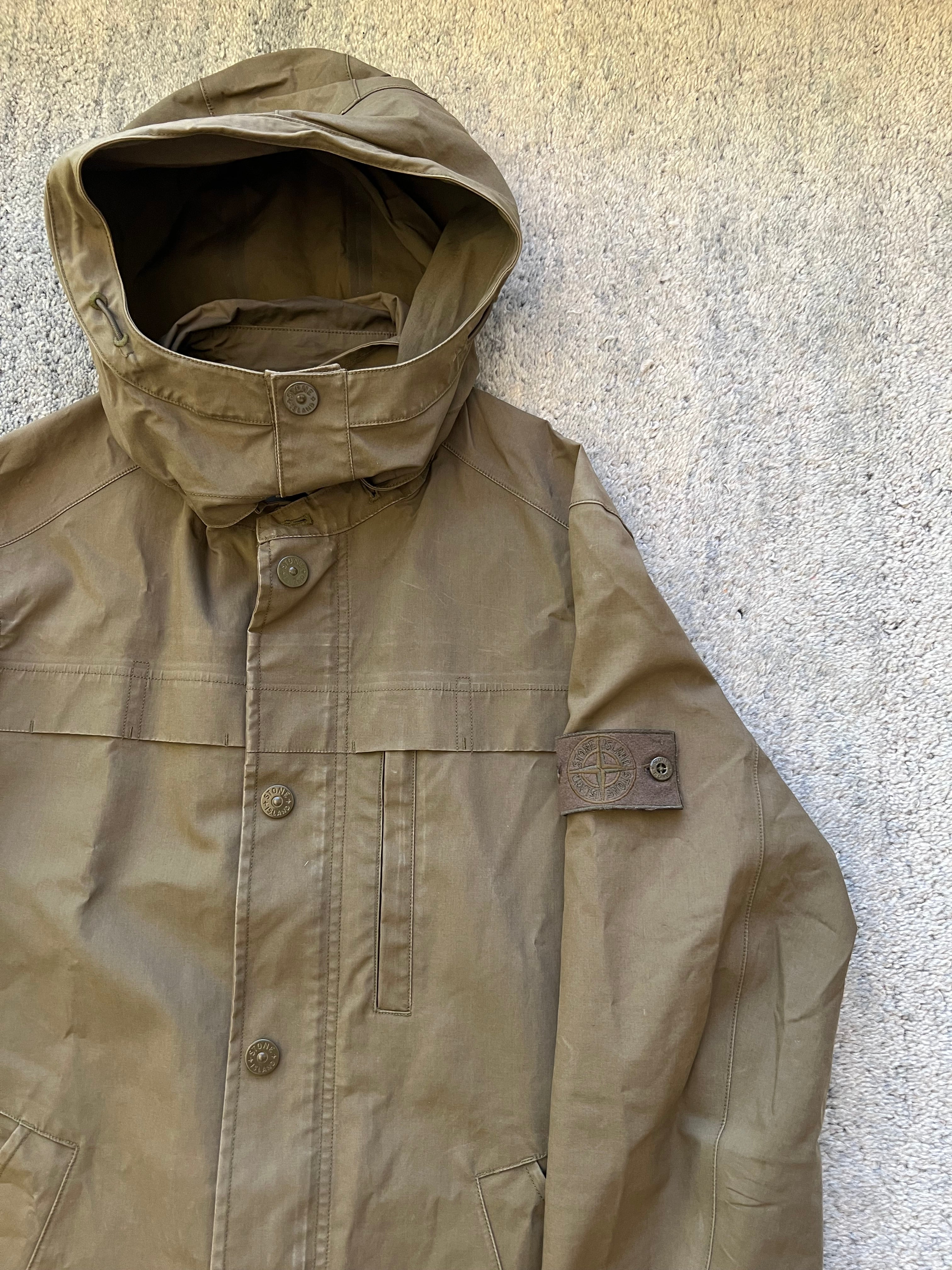 Stone Island 3L Performance Cotton Ghost Jacke