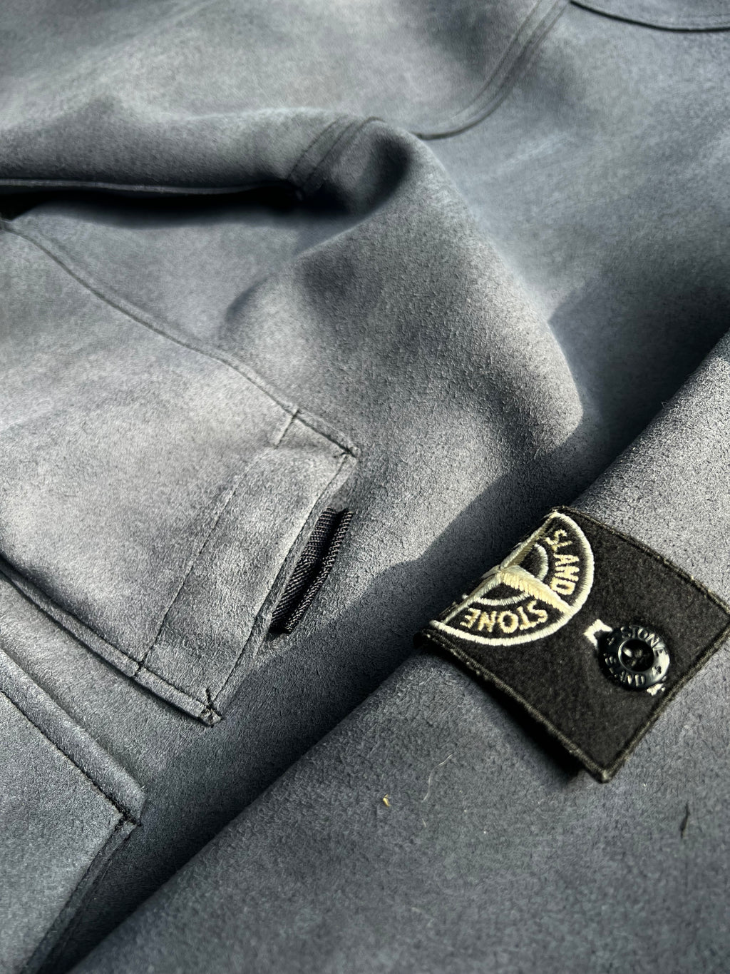 Stone Island Man Made Suede Jacket 2018