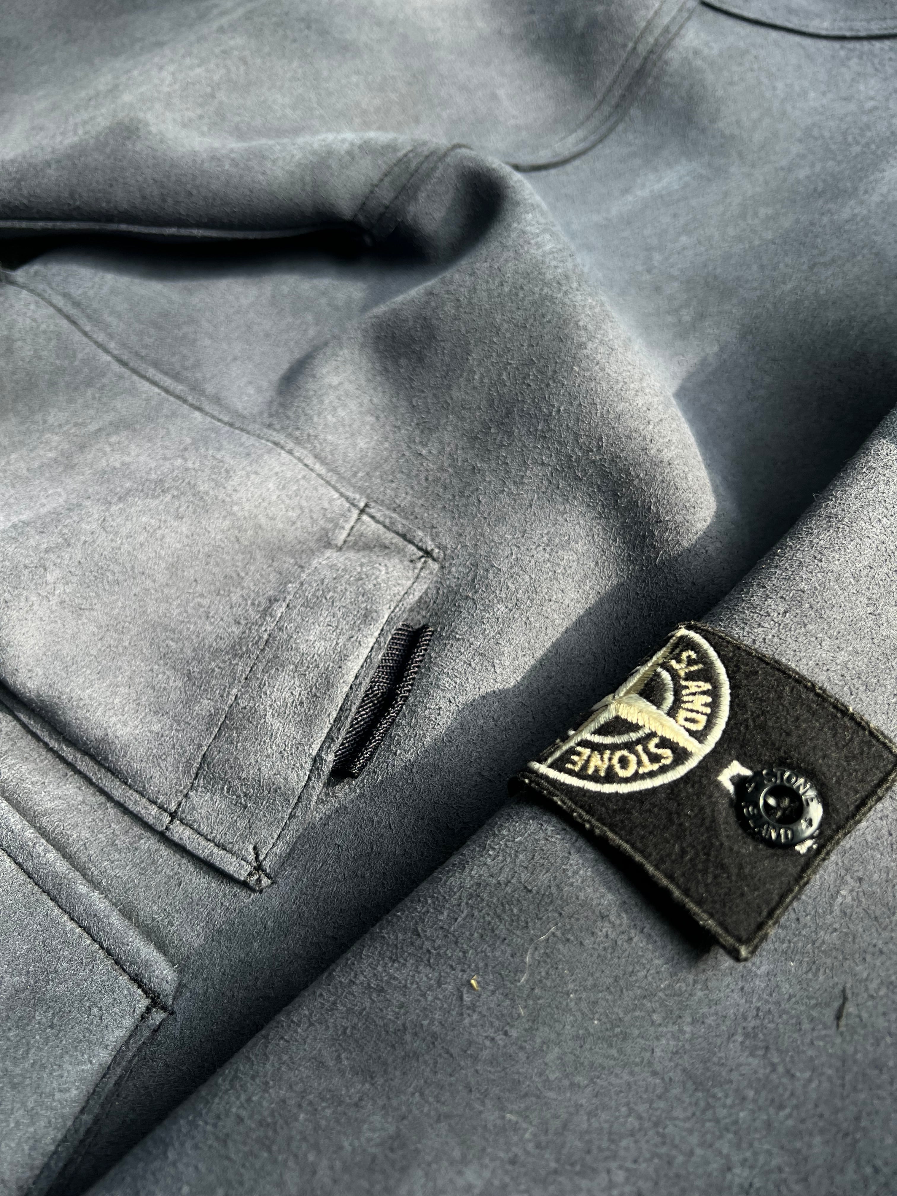 Stone Island Man Made Suede Jacket 2018