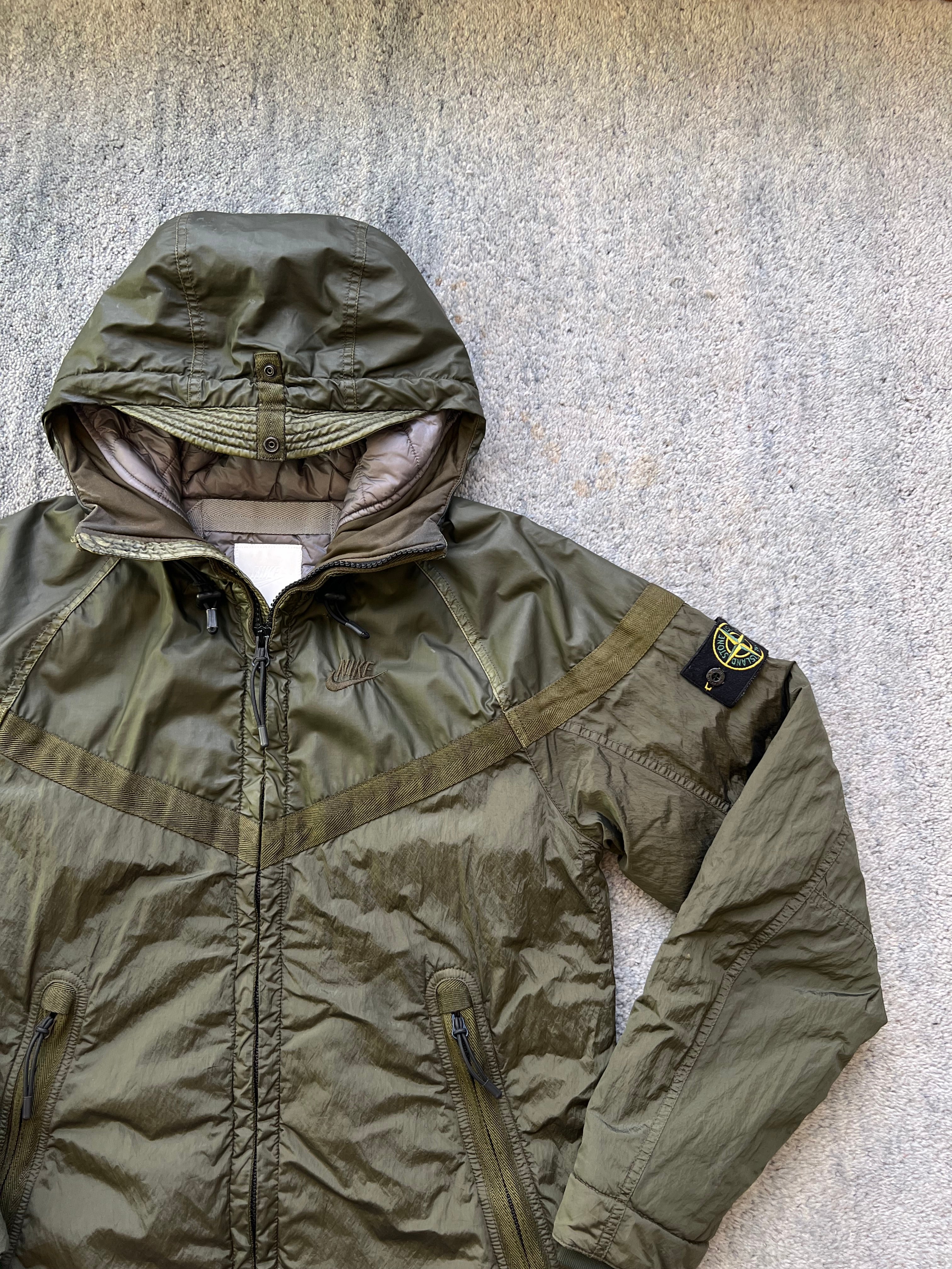 Stone Island x Nike Mussola Gommata Nylon Metal Jacket