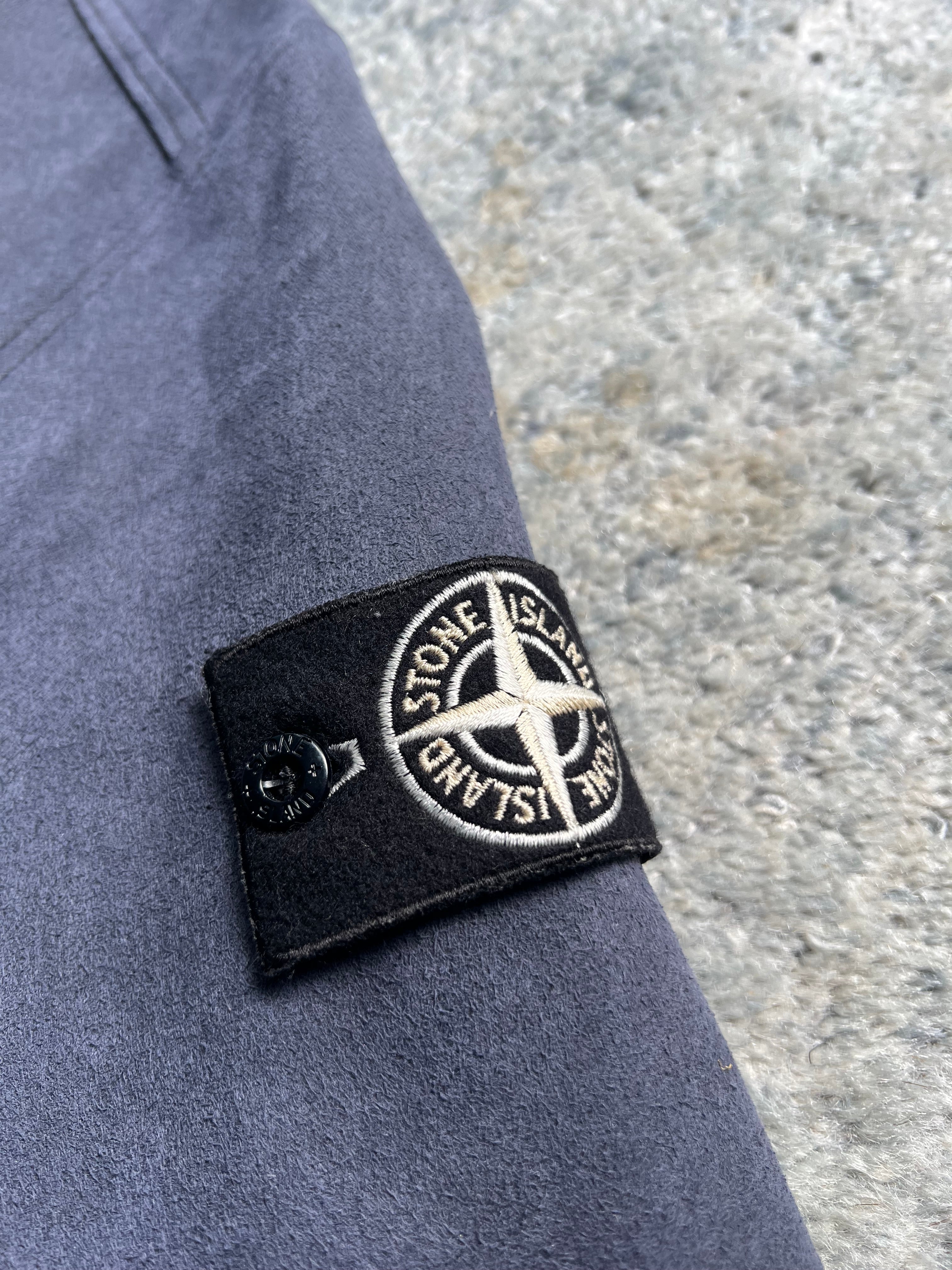 Stone Island Man Made Suede Jacket 2018