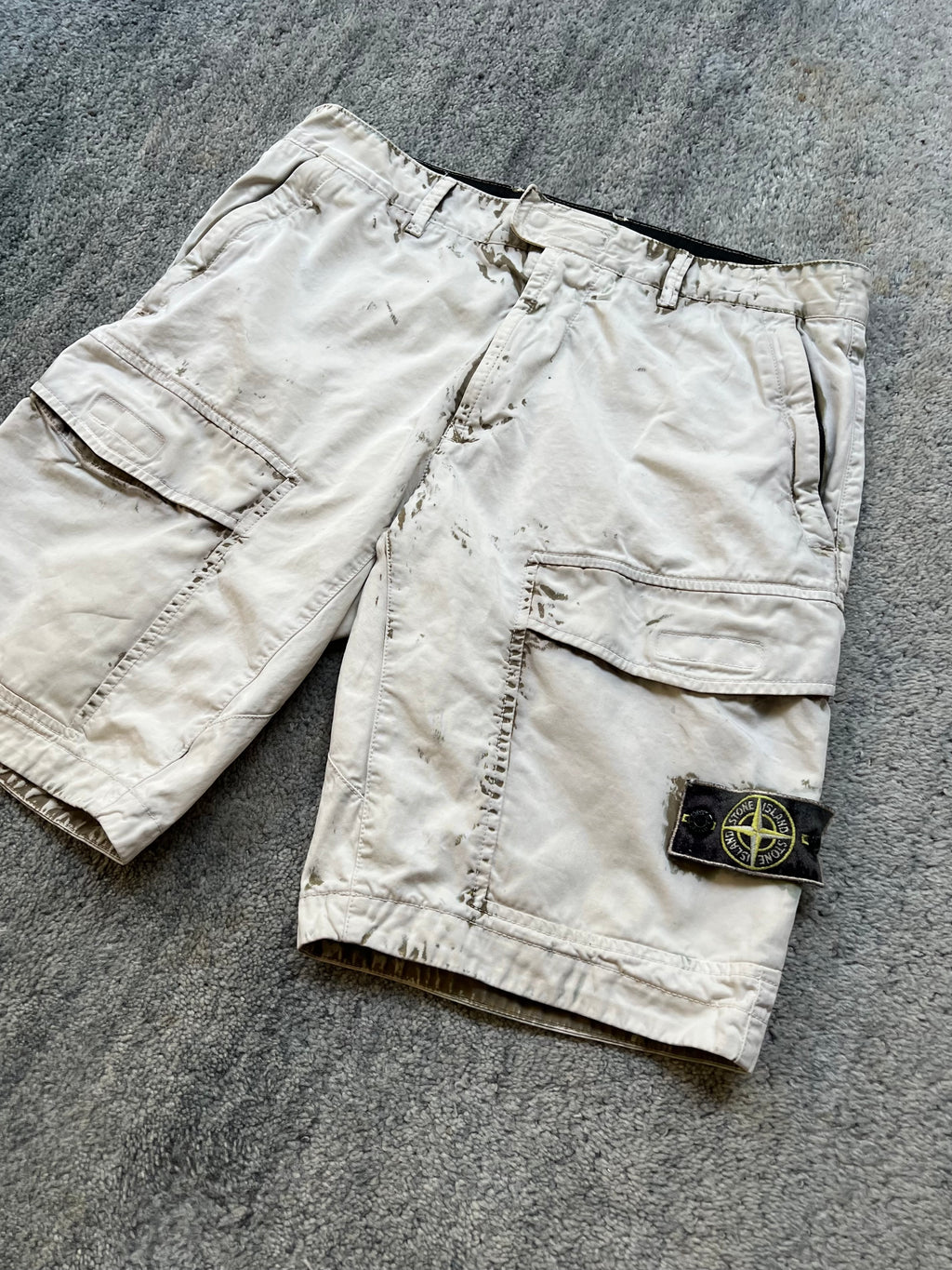 Stone Island 2017 Hand corrosion Shorts