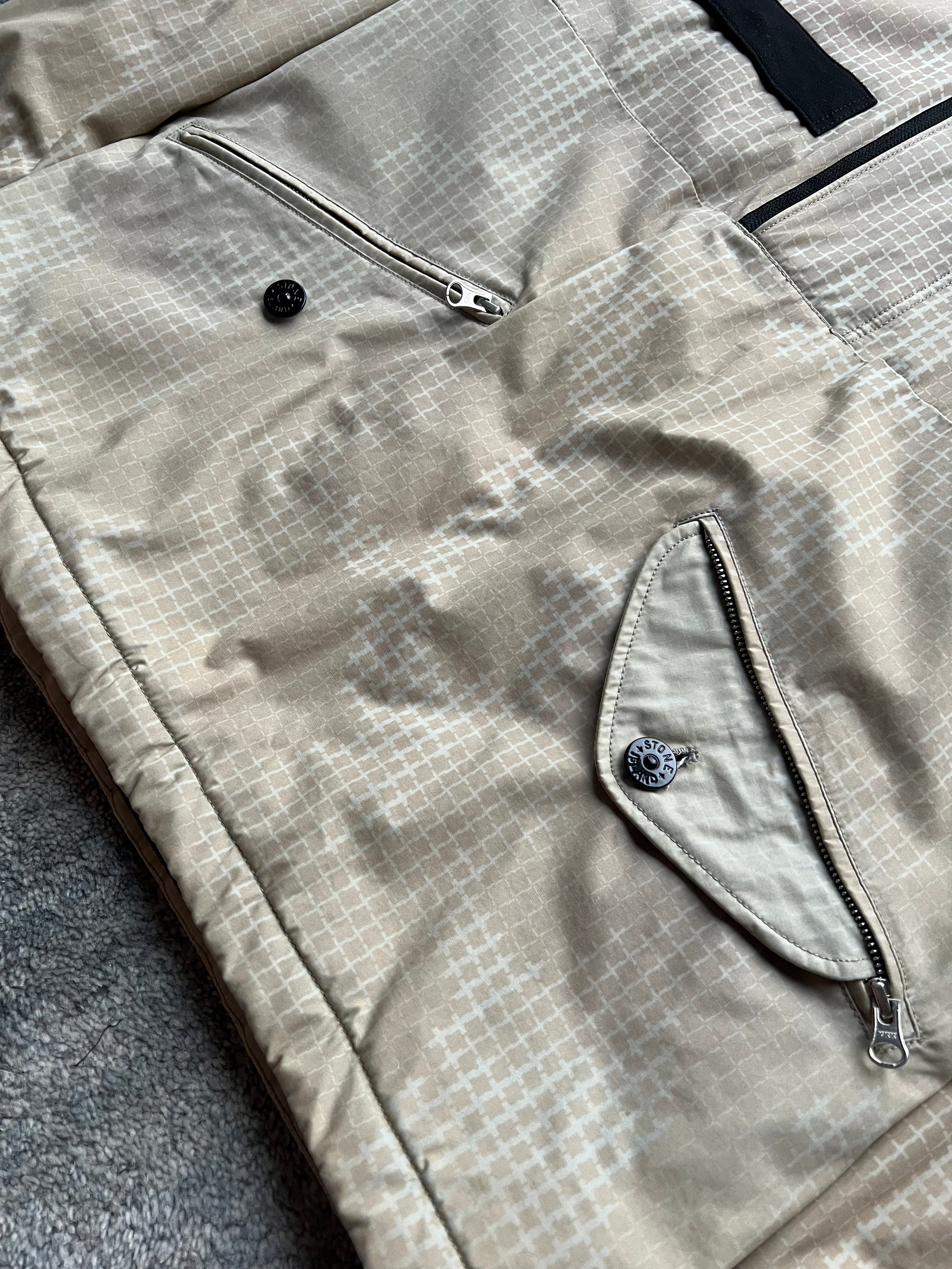 Stone Island 2017 Grid Check Ice Jacket