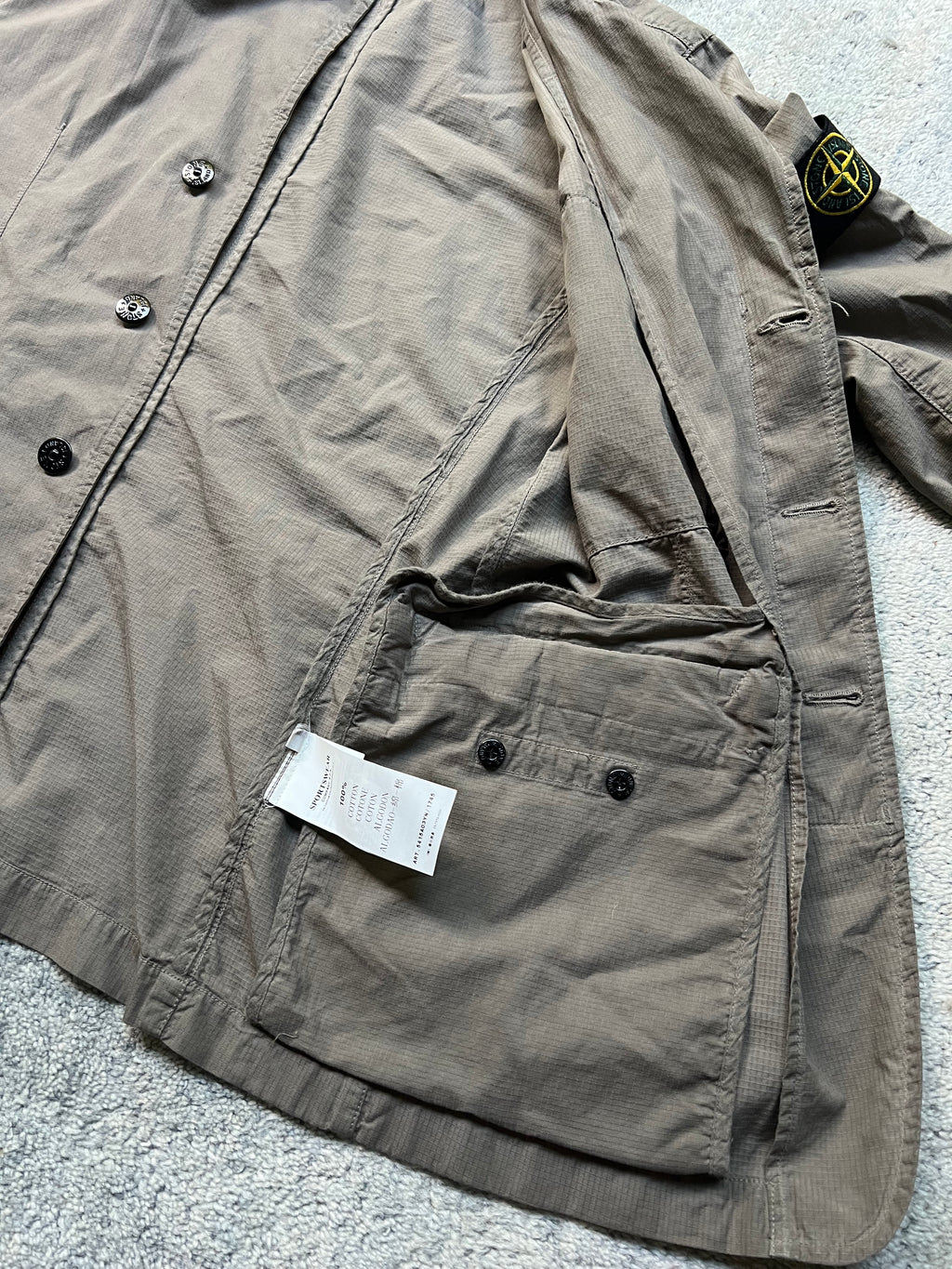 Stone Island 2011 Beige David TC Blazerjacke