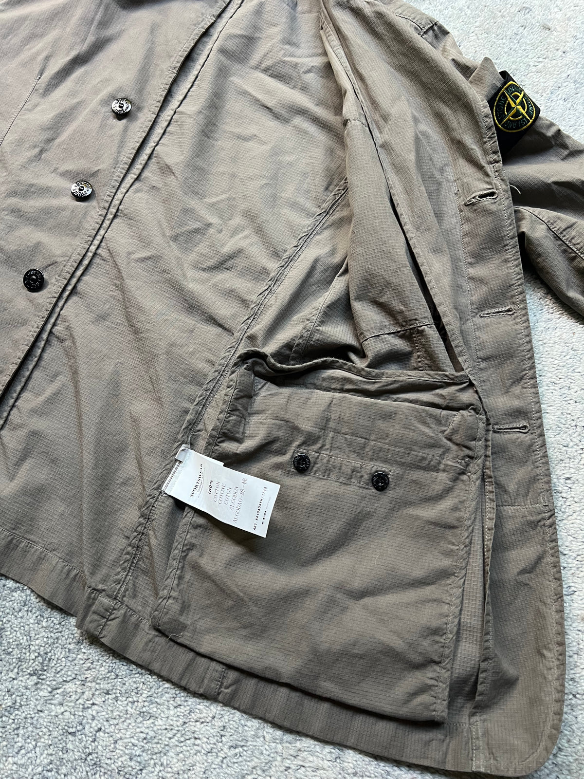 Stone Island 2011 Beige David TC Blazerjacke