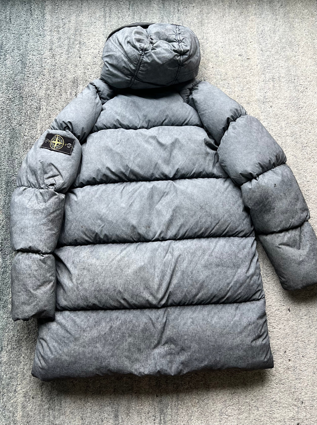 Stone Island 2017 Tela Nylon Down Dust Frost Puffer