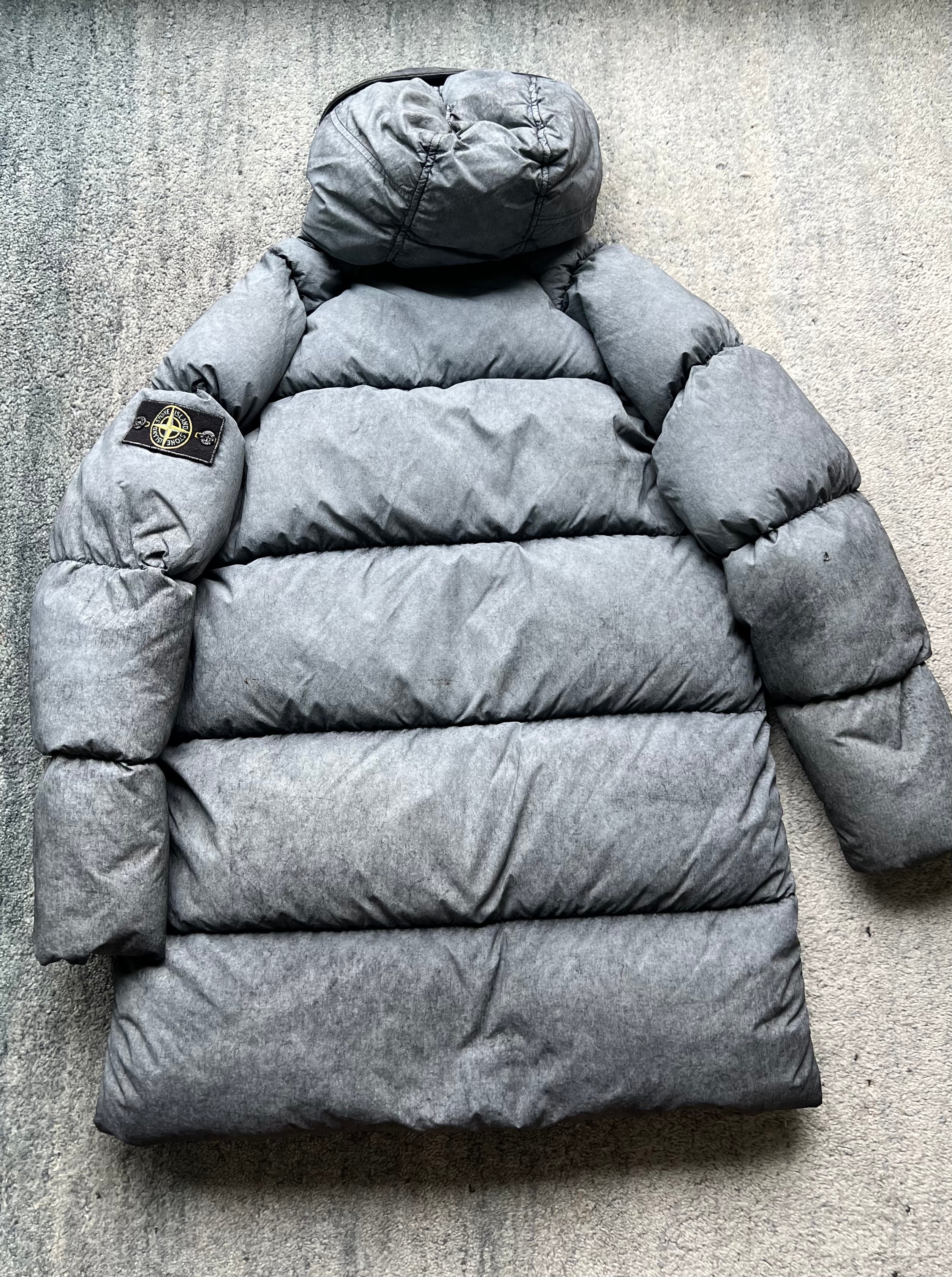 Stone Island 2017 Tela Nylon Down Dust Frost Puffer