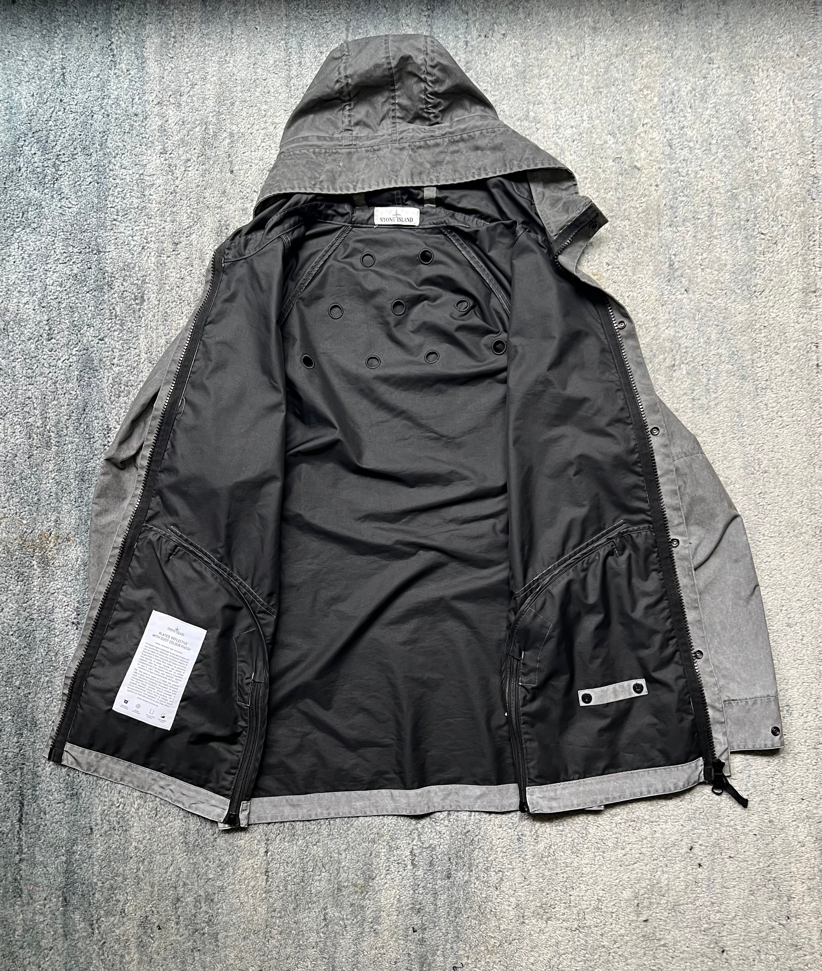 Stone Island 2020 Dust Plated Reflective Jacket