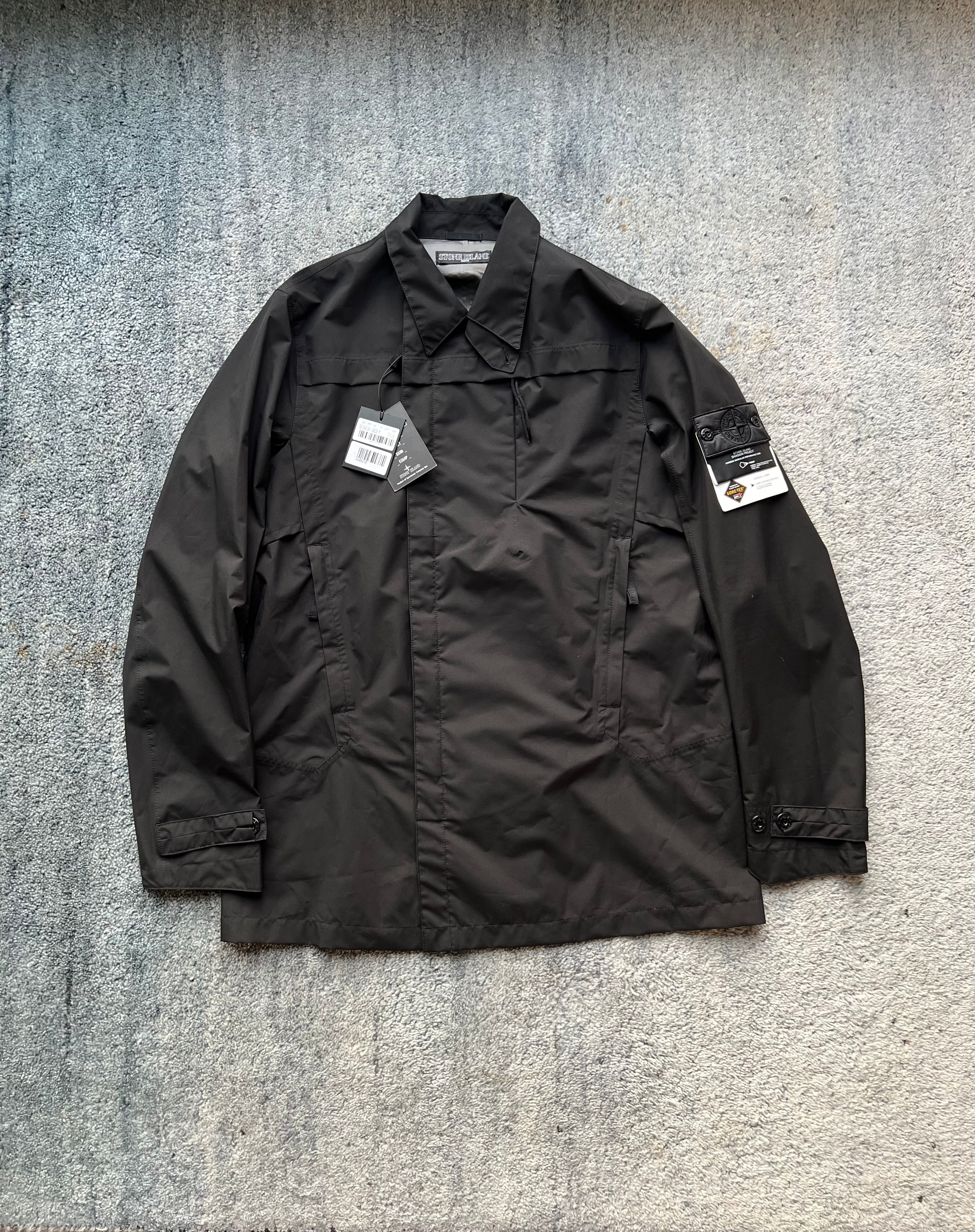 Stone Island 2013 Shadow Project Black Parseq Modular Performance Grid Jacket