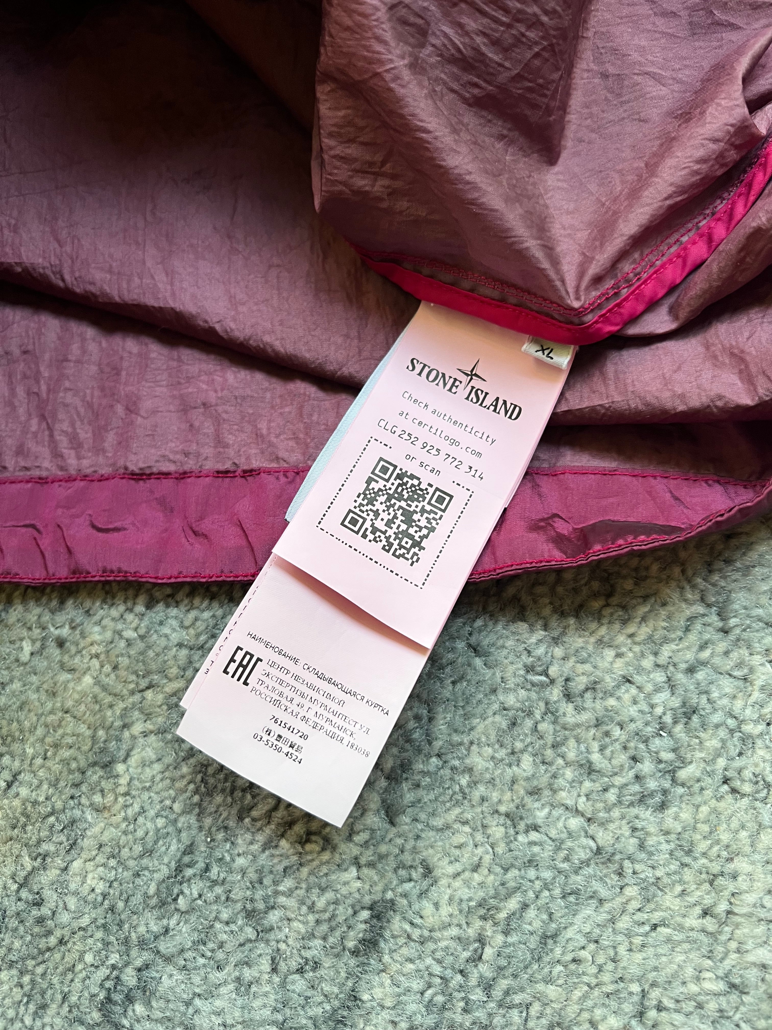 Stone Island 2022 Nylon Metal Zip Smock