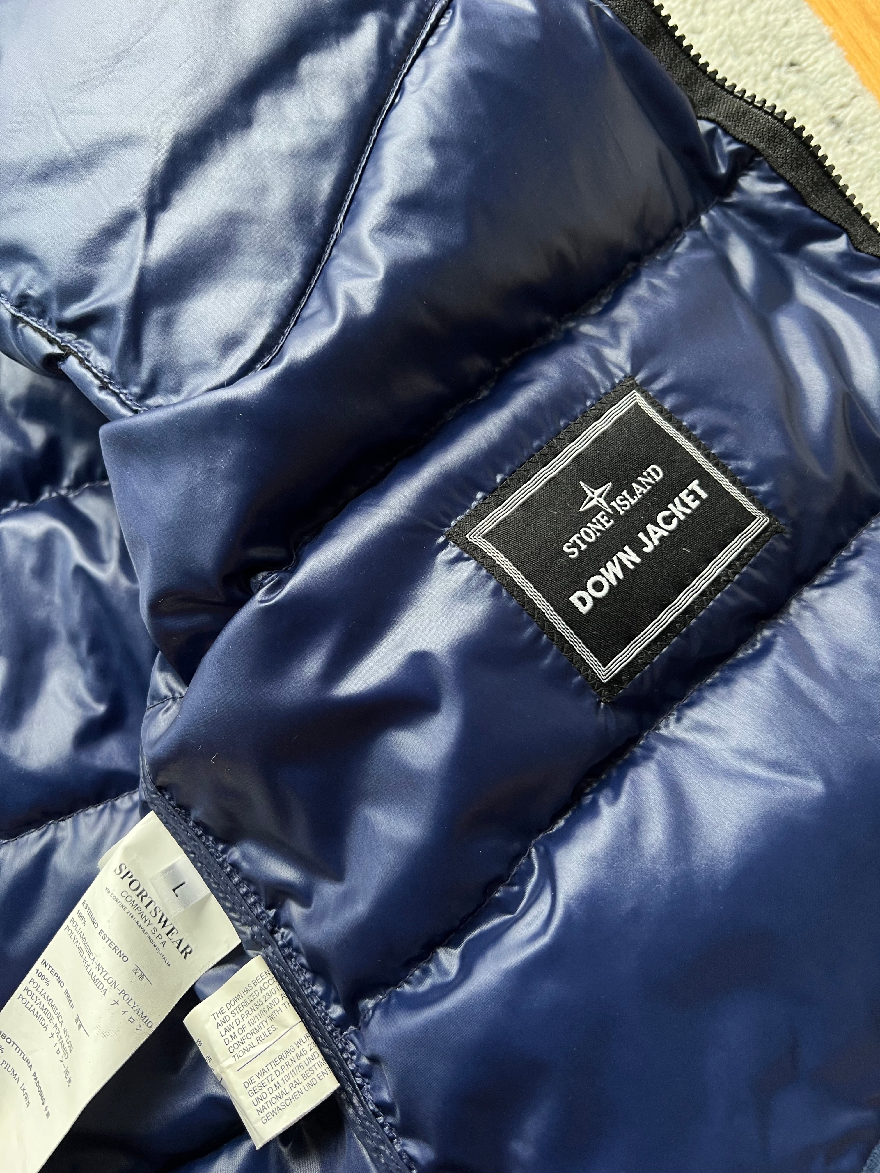 Stone Island 2009 Mesh 3 in 1 Down Puffer Jacket