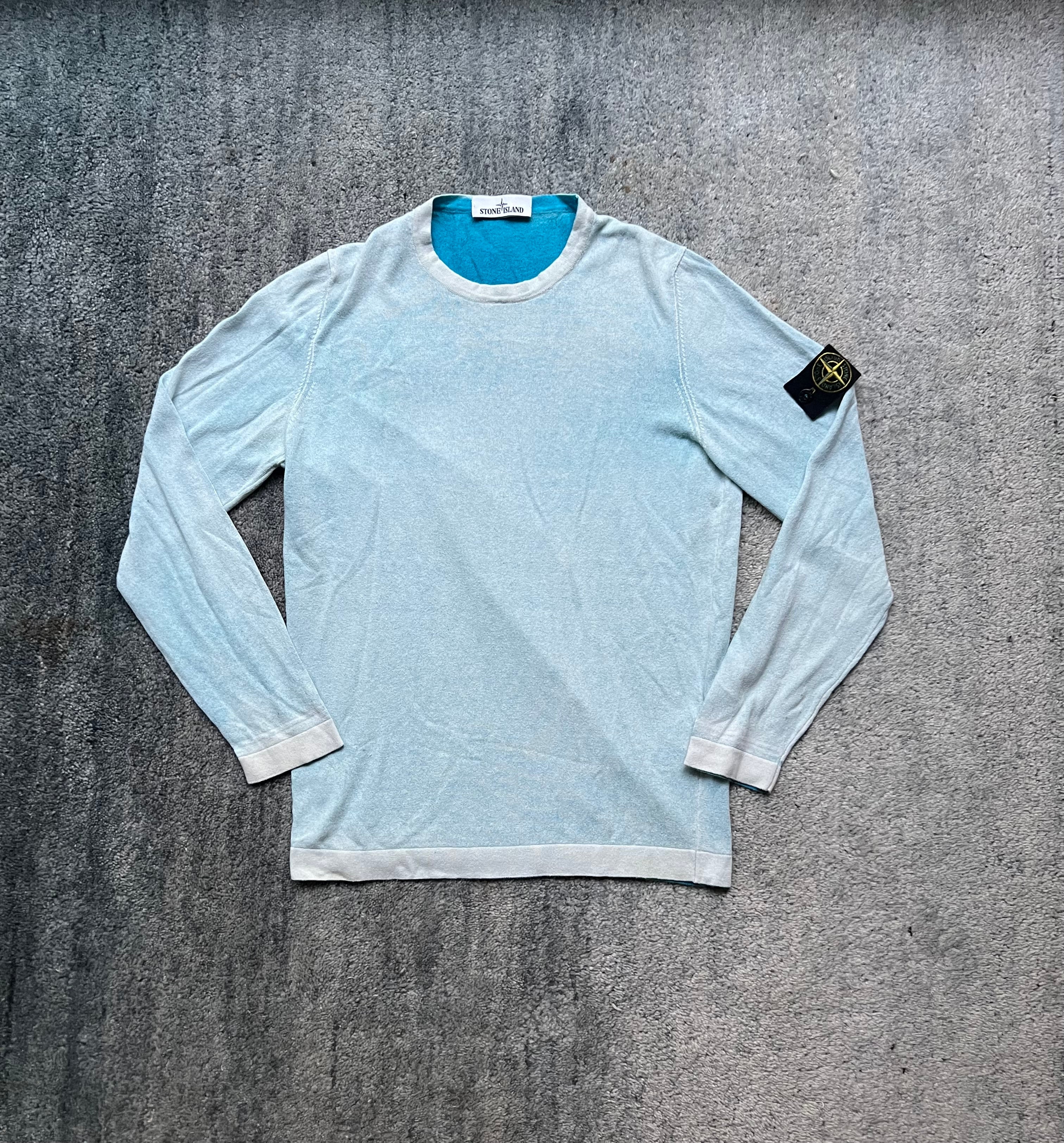 Stone Island 2018 Hand Sprayed Reversible Crewneck