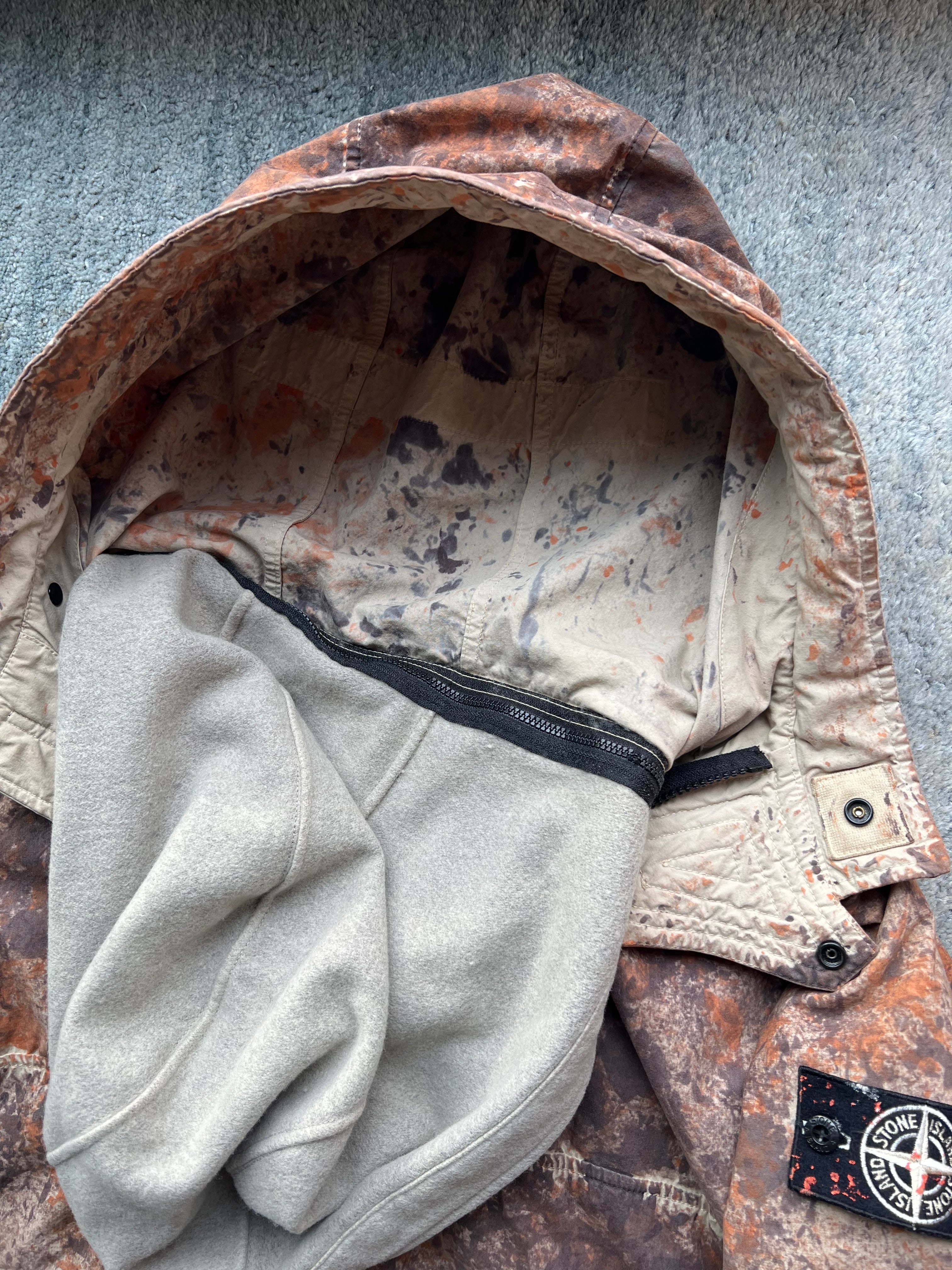 Stone Island 2019 Paintball Camo Cordura Jacket