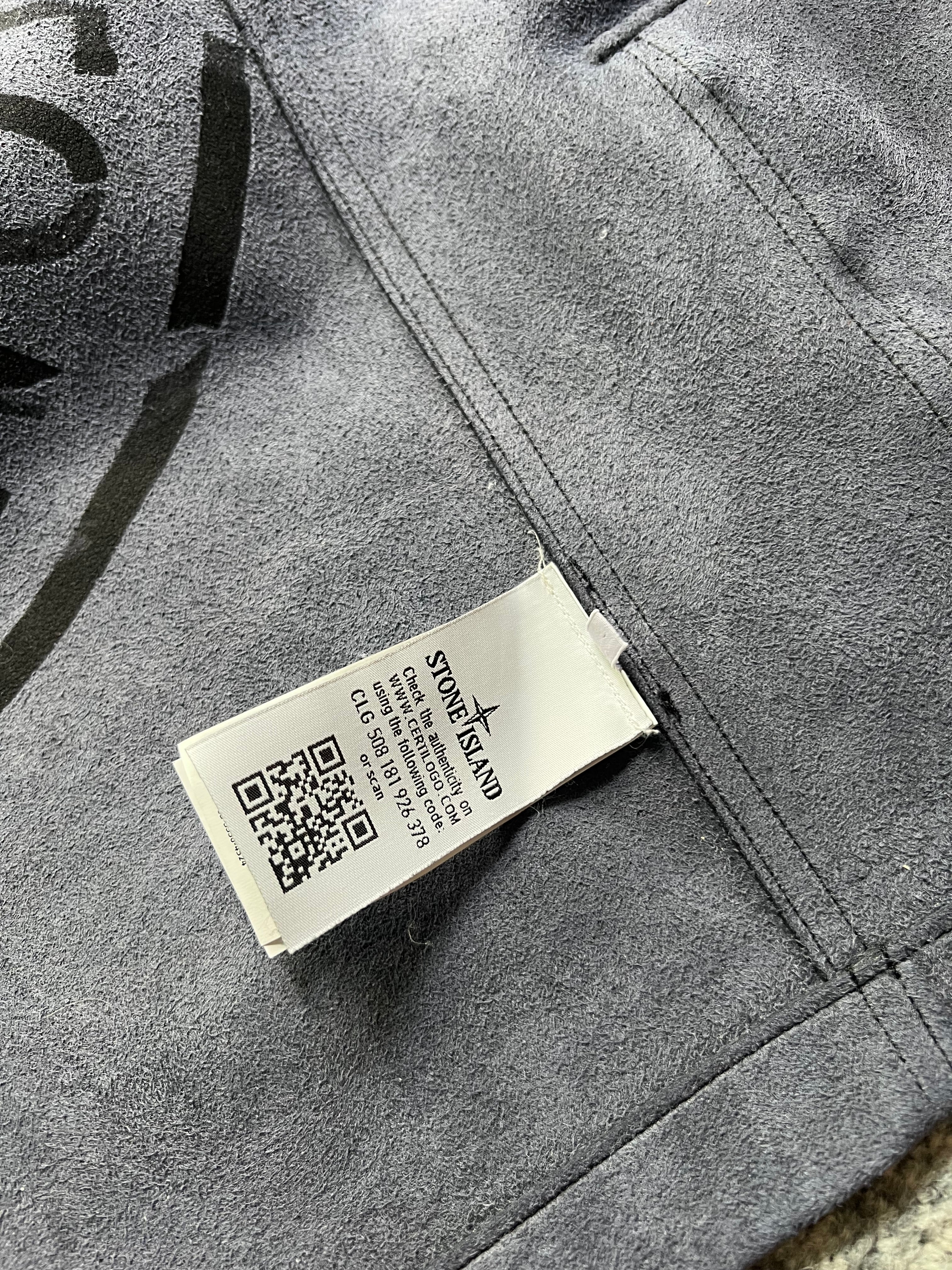 Stone Island Man Made Suede Jacket 2018