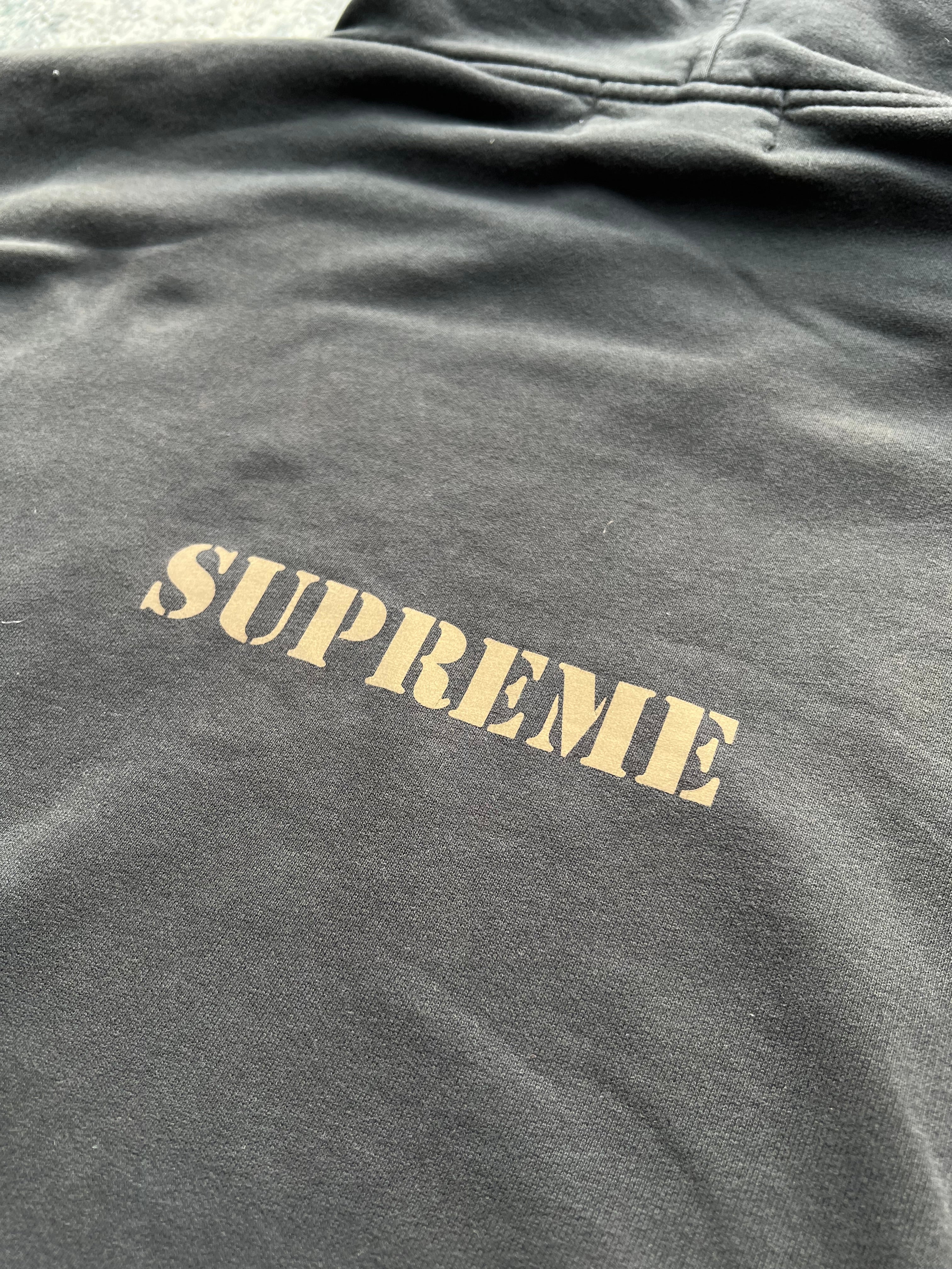 Stone Island Supreme 2017 Reflective Hoodie