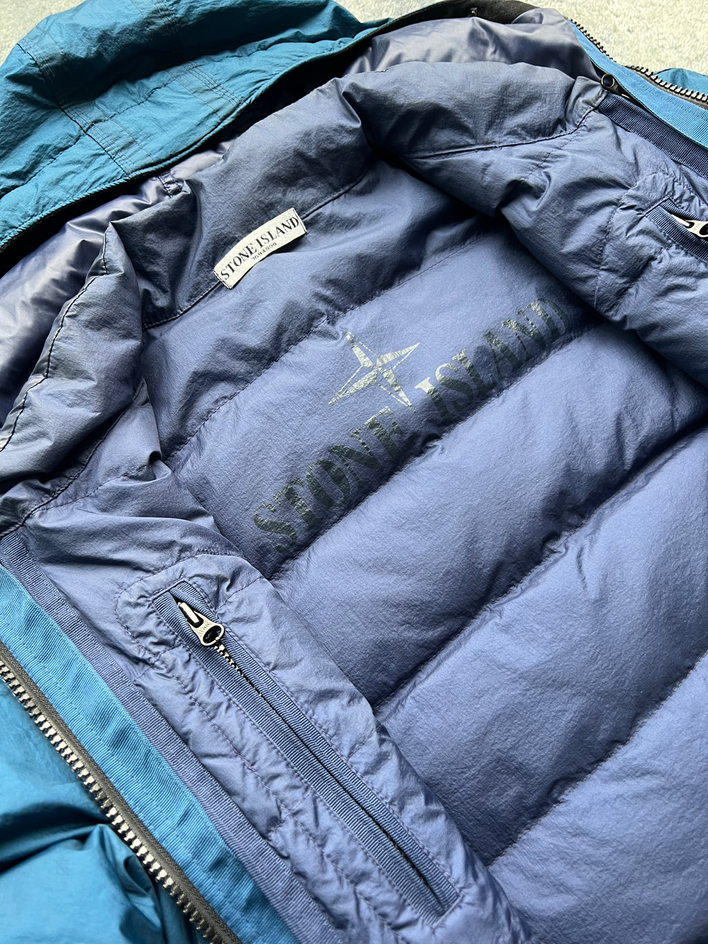 Stone Island 2009 Mesh 3 in 1 Down Puffer Jacket