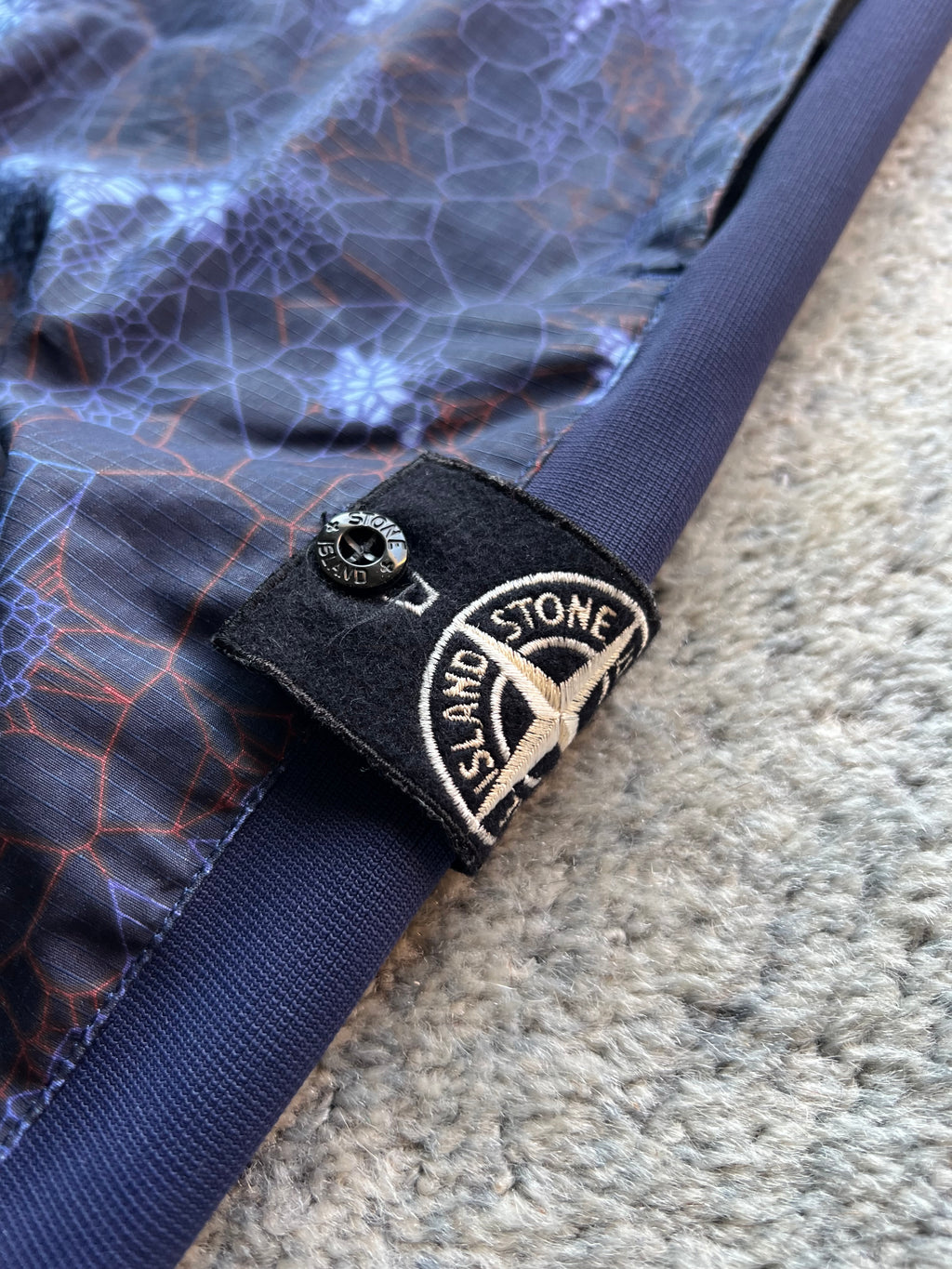 Stone Island 2016 Printed Heat Reactive Thermosensitive Fabric Cargo Trousers