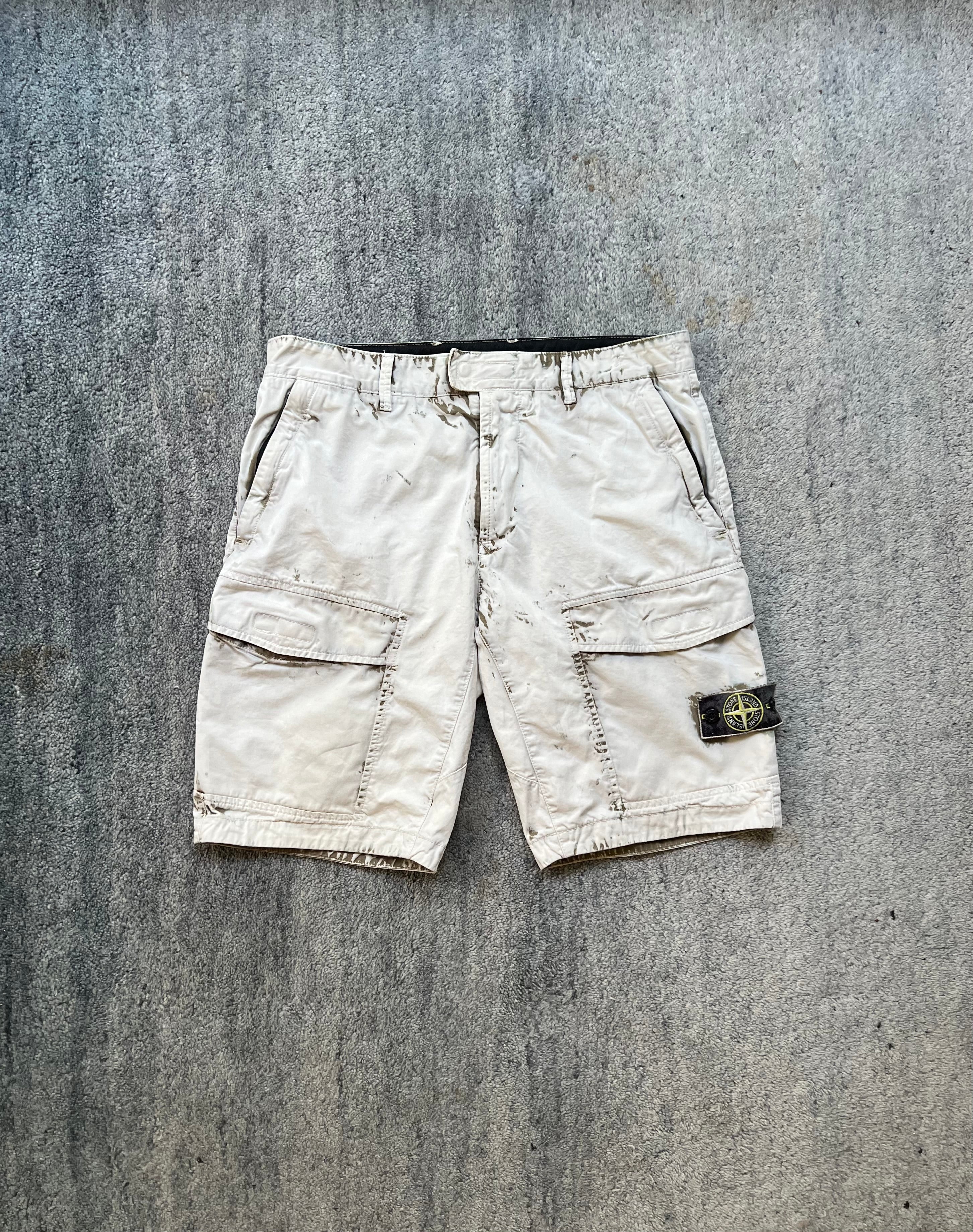 Stone Island 2017 Hand corrosion Shorts