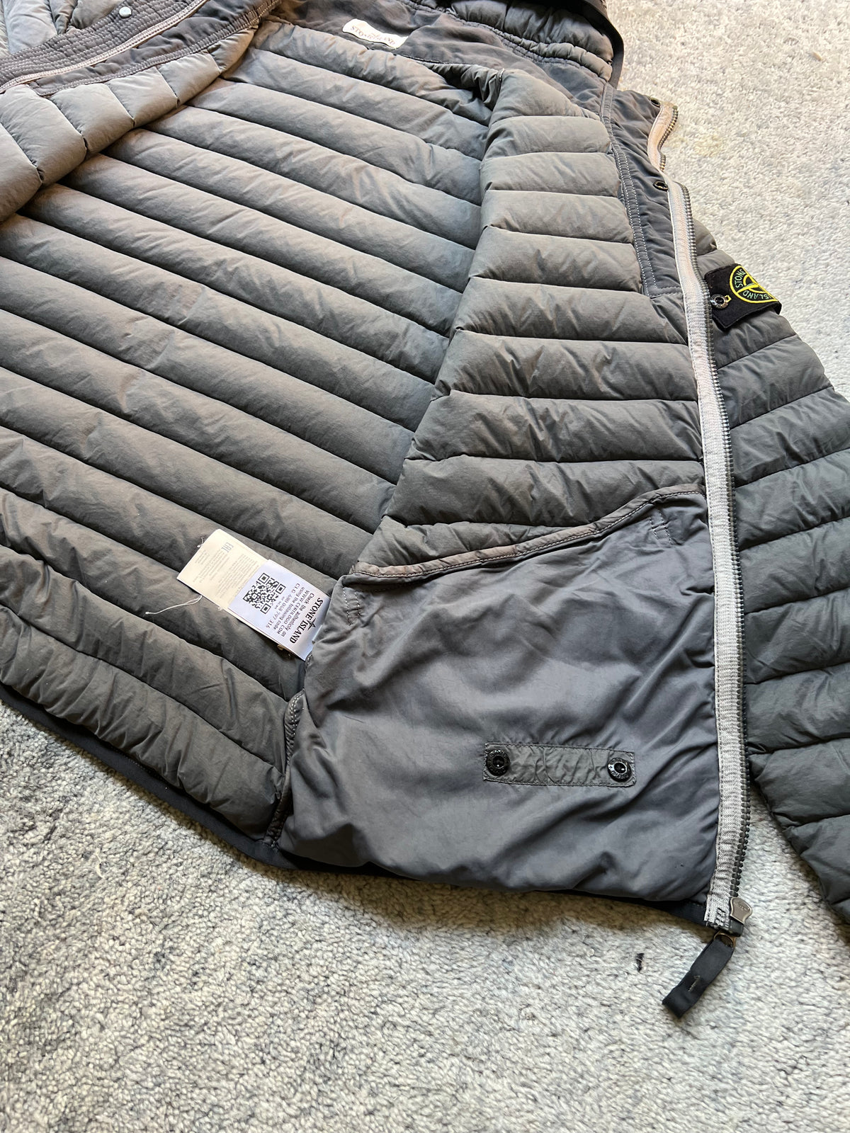 Stone Island Down Chambers Stretch Nylon-TC