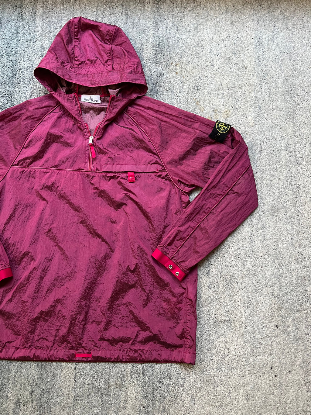 Stone Island 2022 Nylon Metal Zip Smock