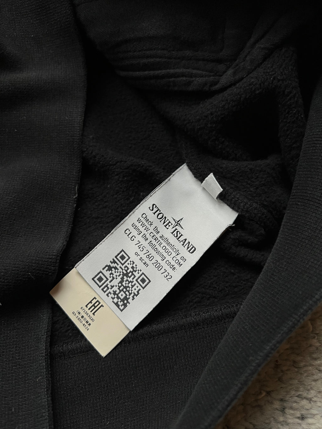 Stone Island Zip Sweatshirt