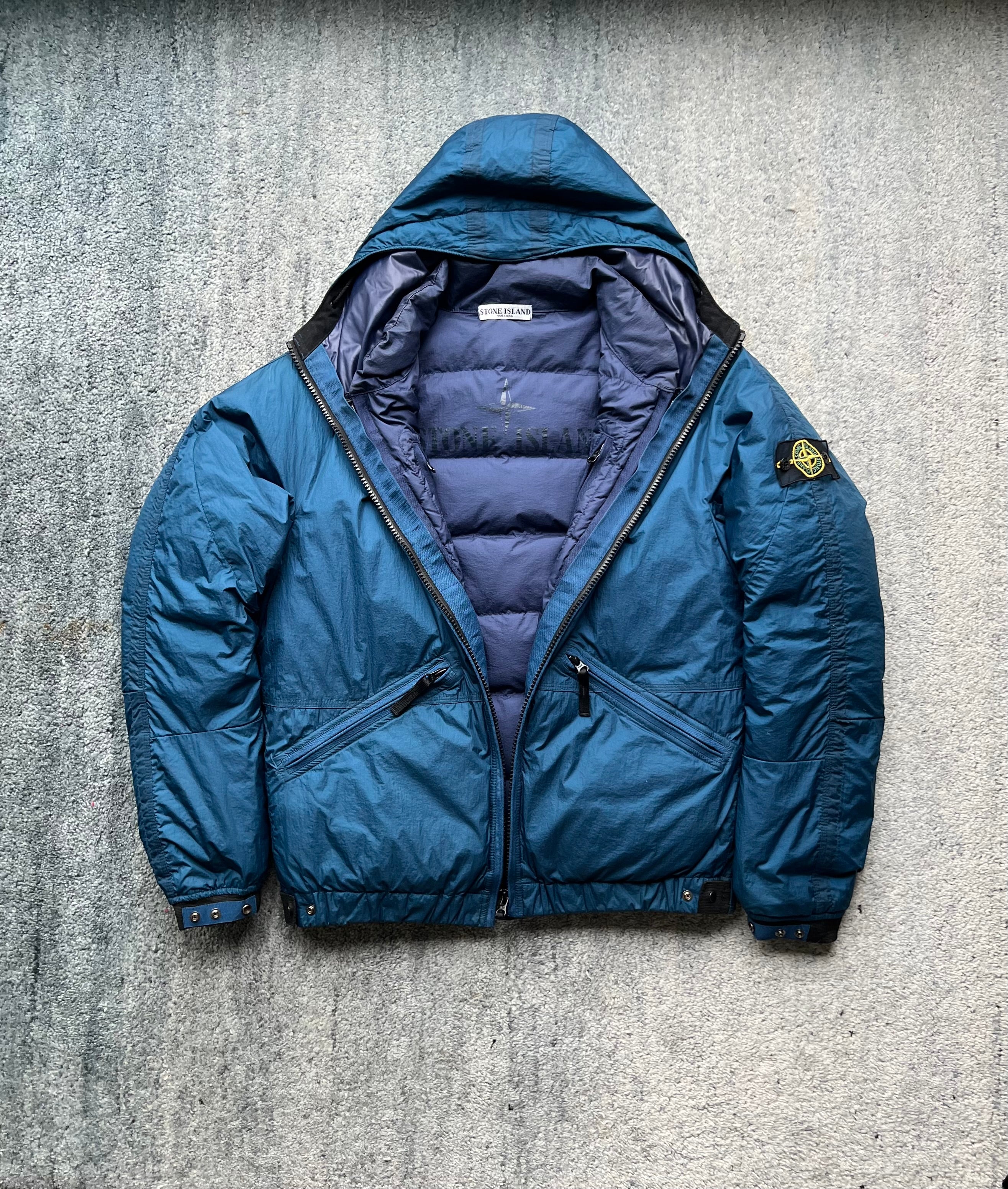 Stone Island 2009 Mesh 3 in 1 Down Puffer Jacket