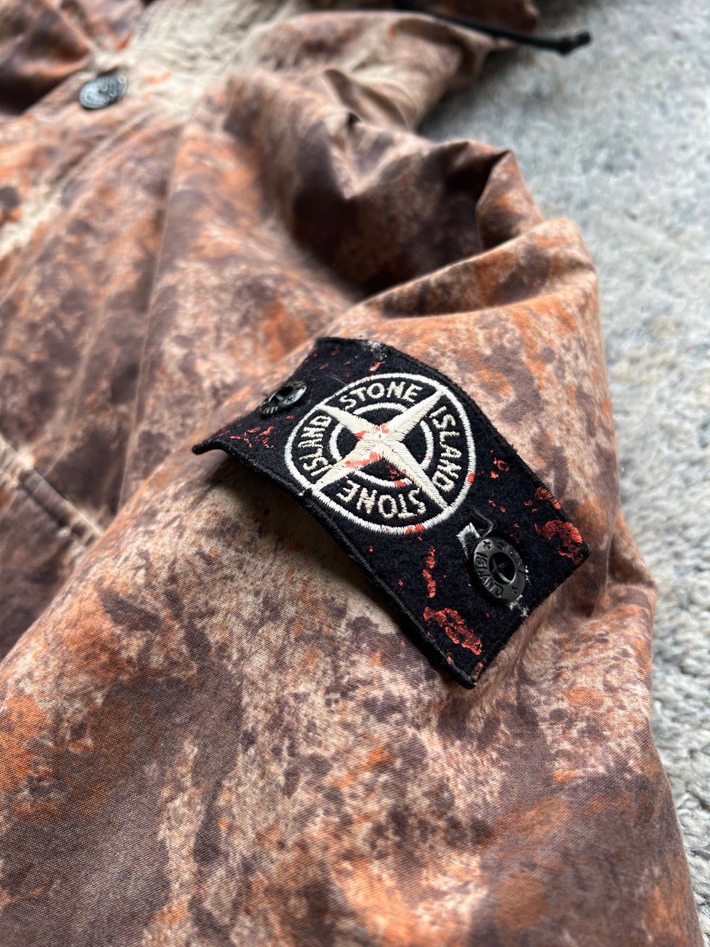 Stone Island 2019 Paintball Camo Cordura Jacket