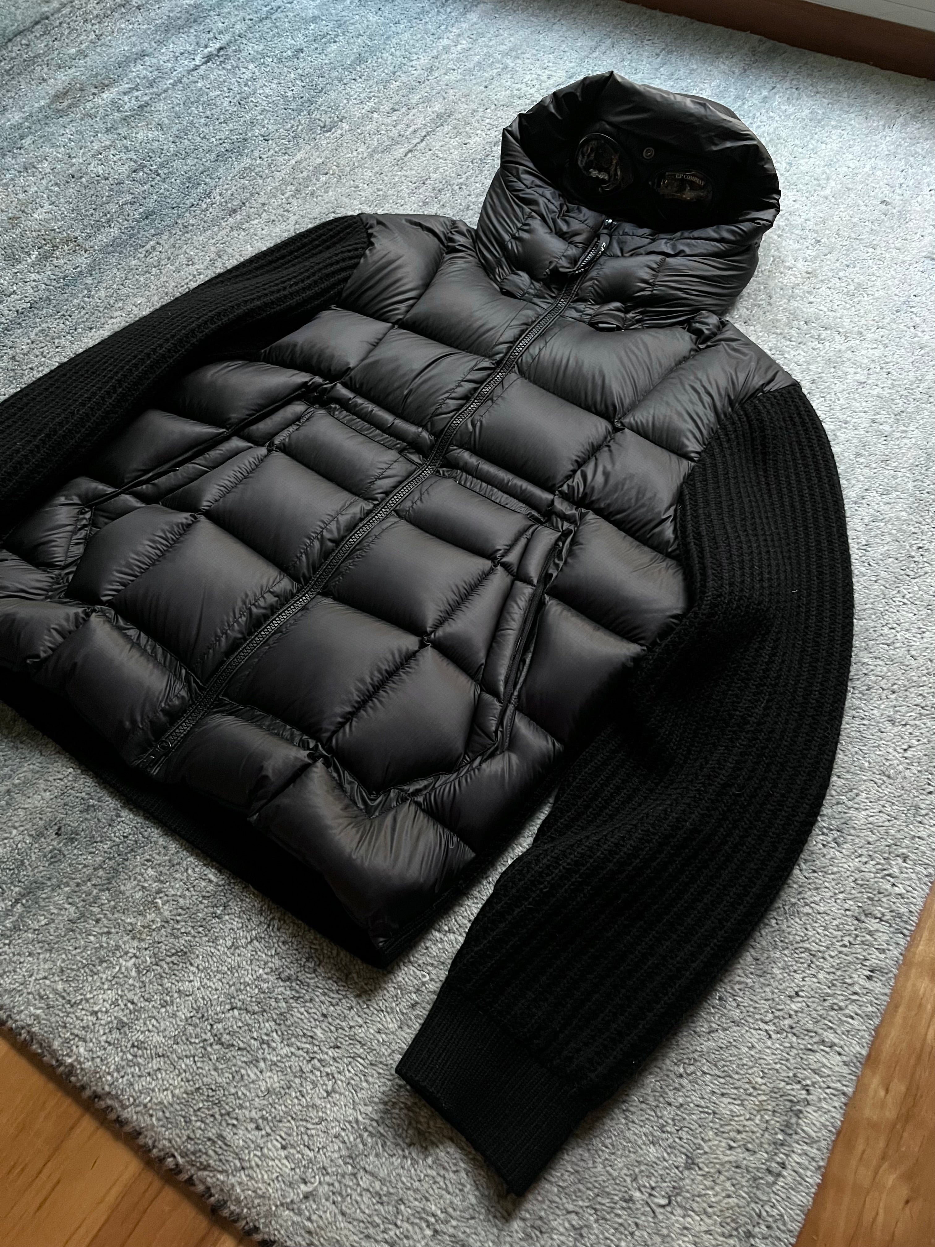 トップス C.P. Company goggle knit sweater C.P.COMPANY(シーピーカンパニー) goggle knit jacket ゴーグル ニット