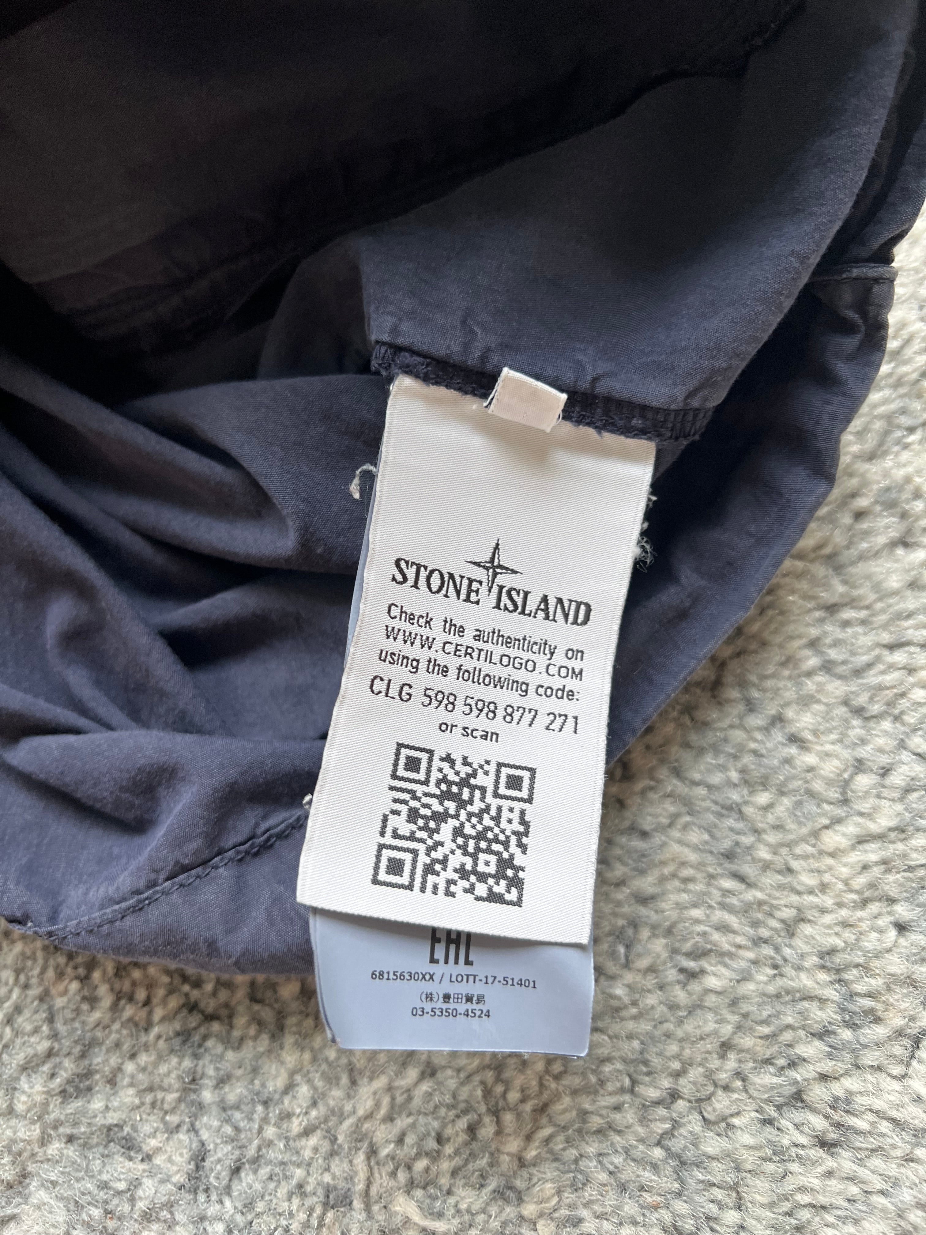 Stone Island Marina Print Reflective Smock