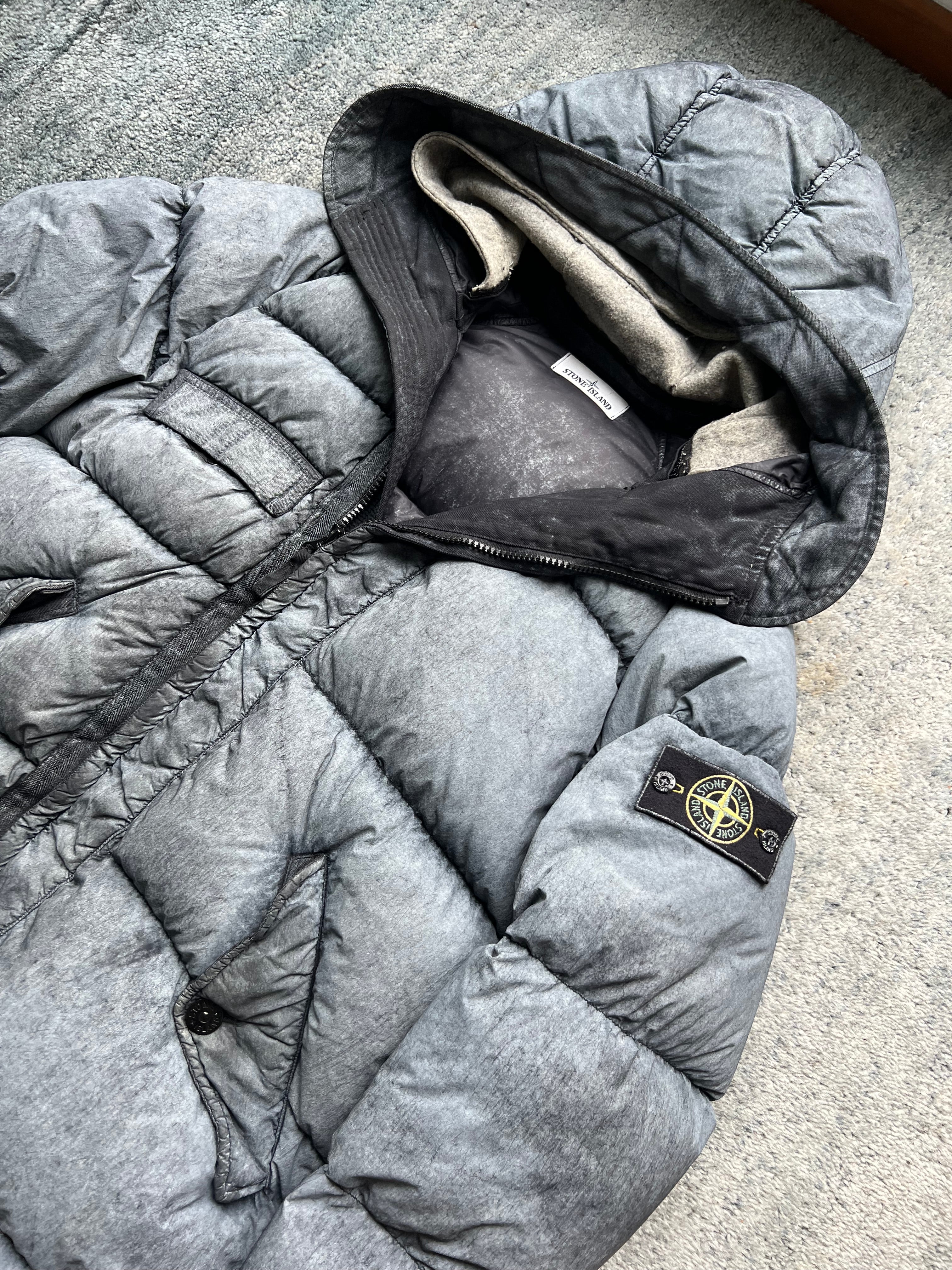 Stone Island 2017 Tela Nylon Down Dust Frost Puffer