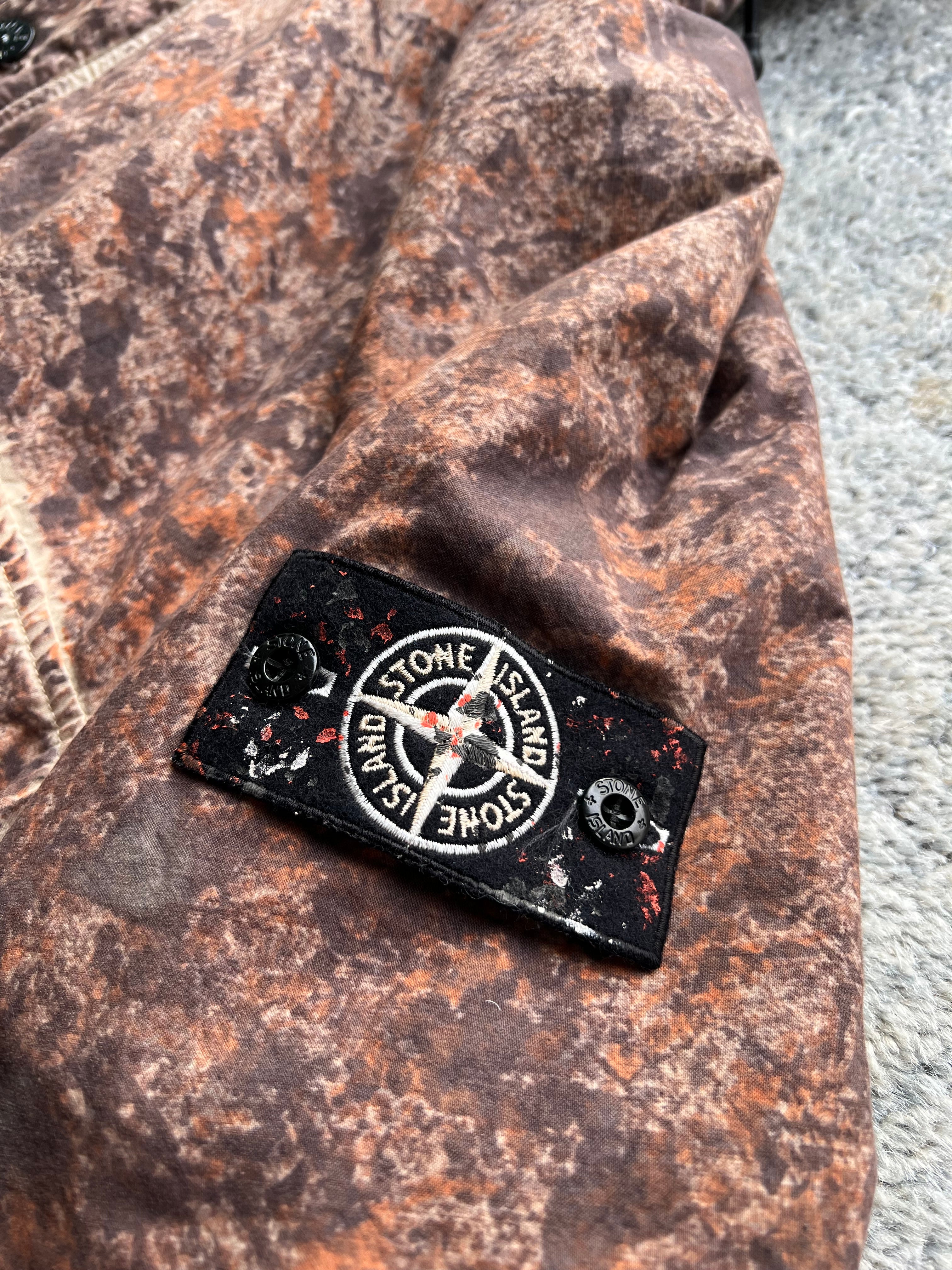 Stone Island 2019 Paintball Camo Pullover Cordura Jacket