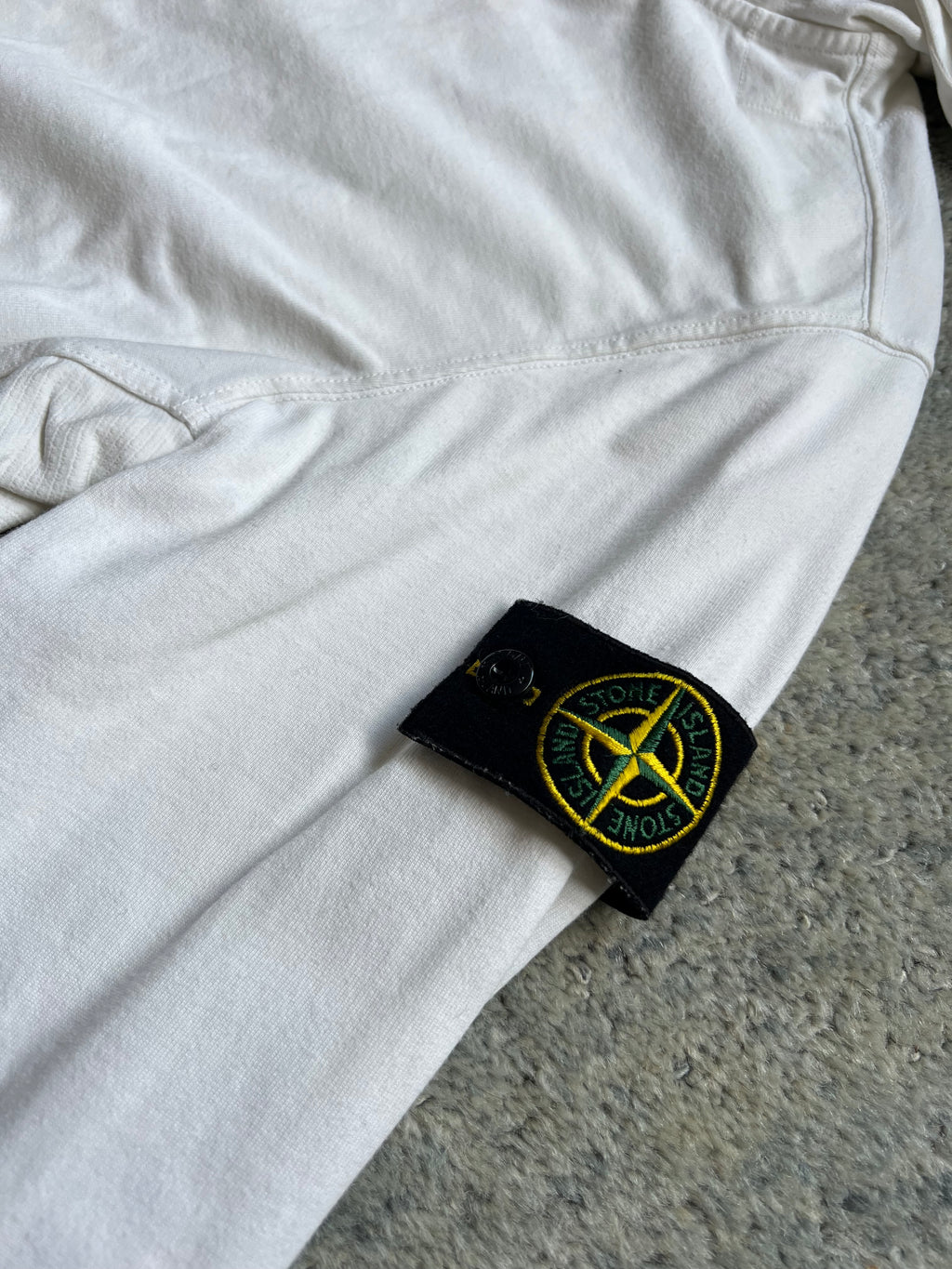 Stone Island 40th anni Cotton Zipped Hoodie