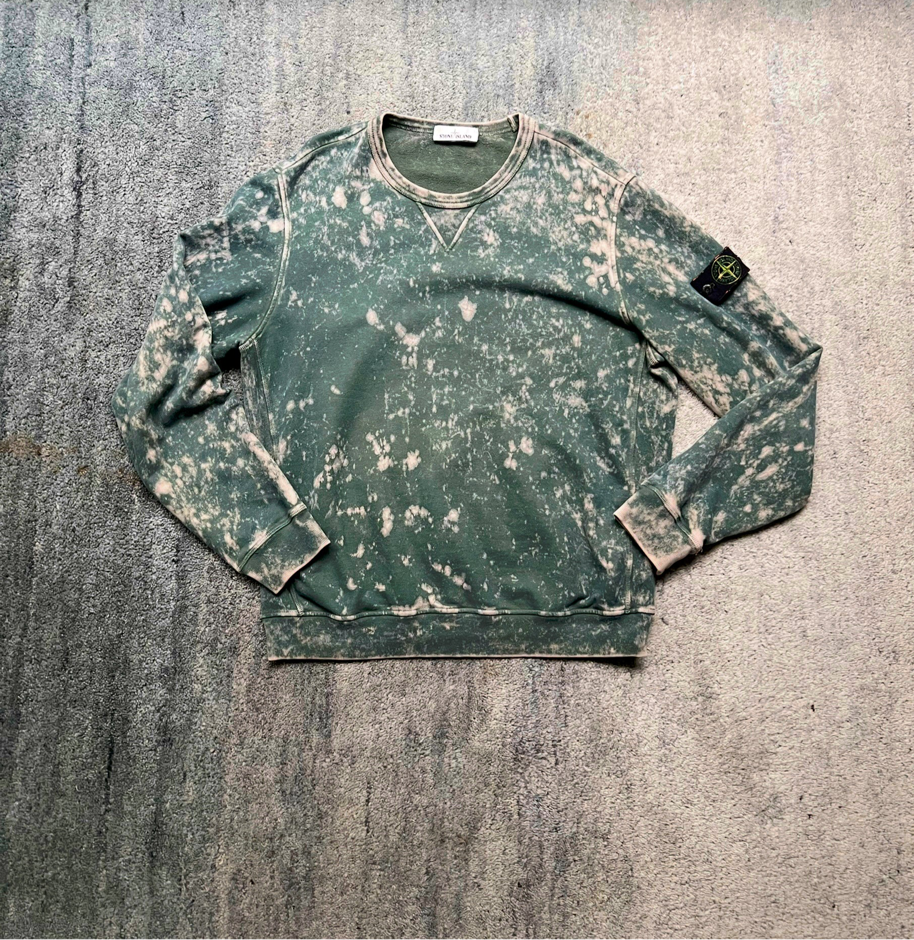 Stone Island acid wash Sweatshirt