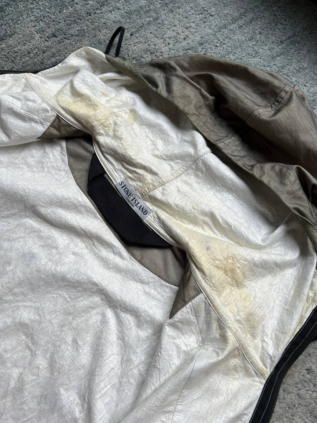 Stone Island 2008 Tyveck Snowflake Jacket