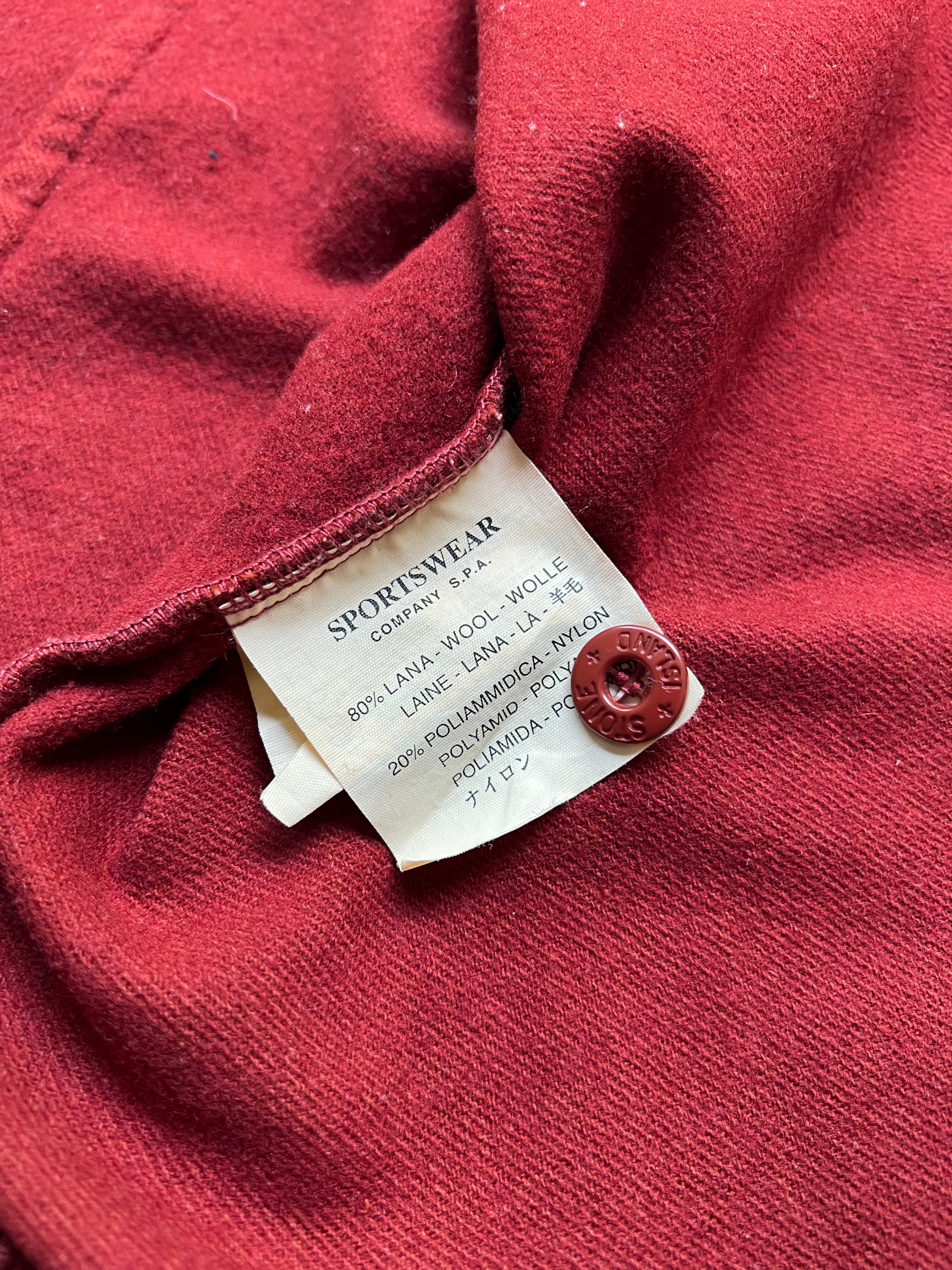 Stone Island Wool Overshirt Pocket Jacket