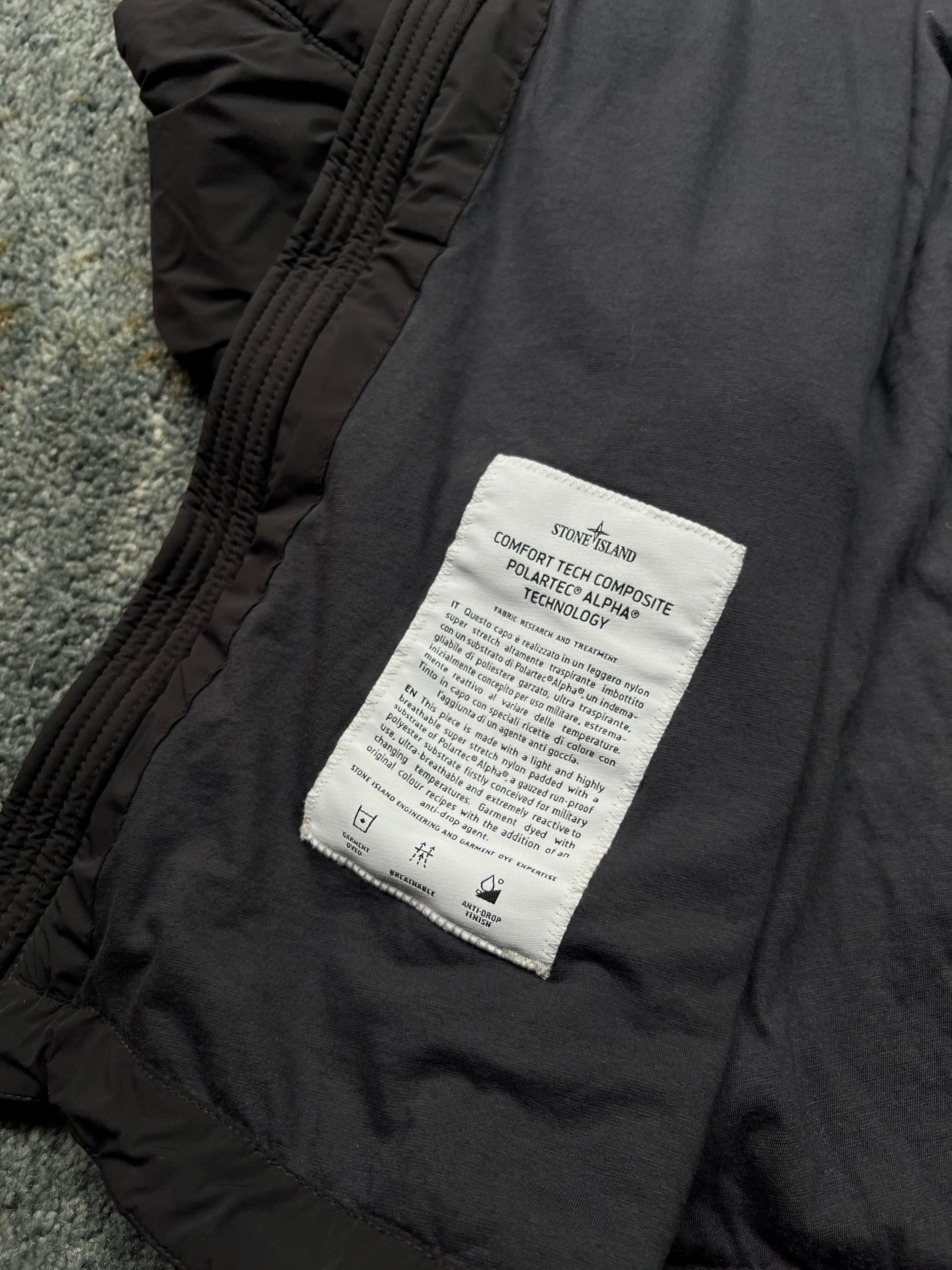 Stone Island 2023 Composite Polartec Hooded Jacket