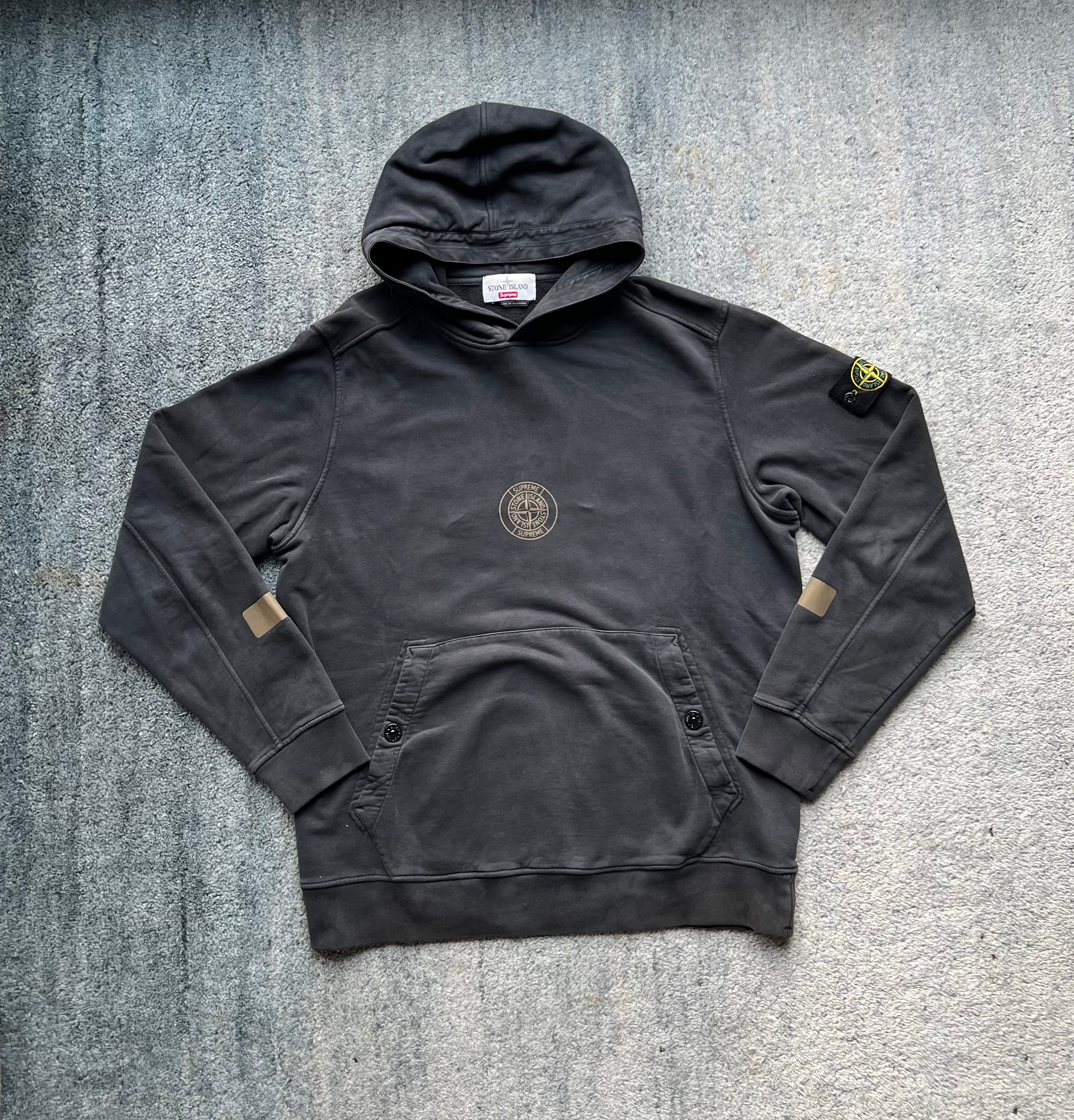 Stone Island Supreme 2017 Reflective Hoodie
