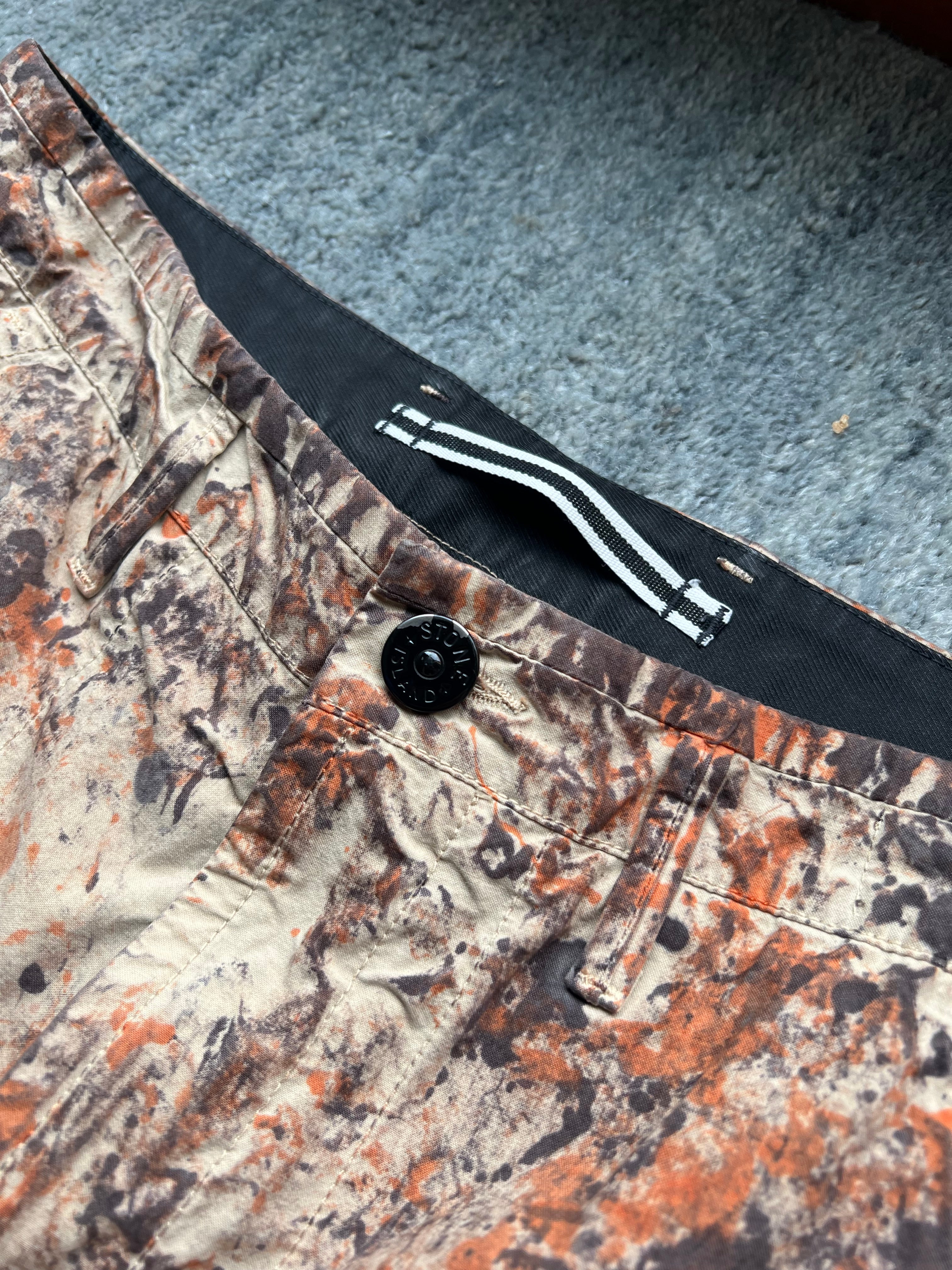 Stone Island Paintpall Camo Pants