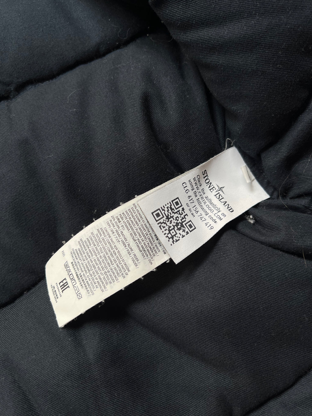 Stone Island 2015 Micro Reps Down Jacket